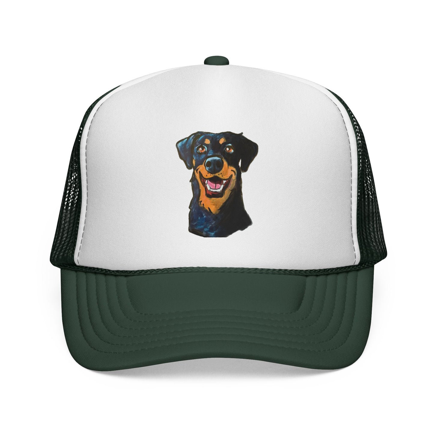 Custom Pet Caricature Portrait Trucker Hat