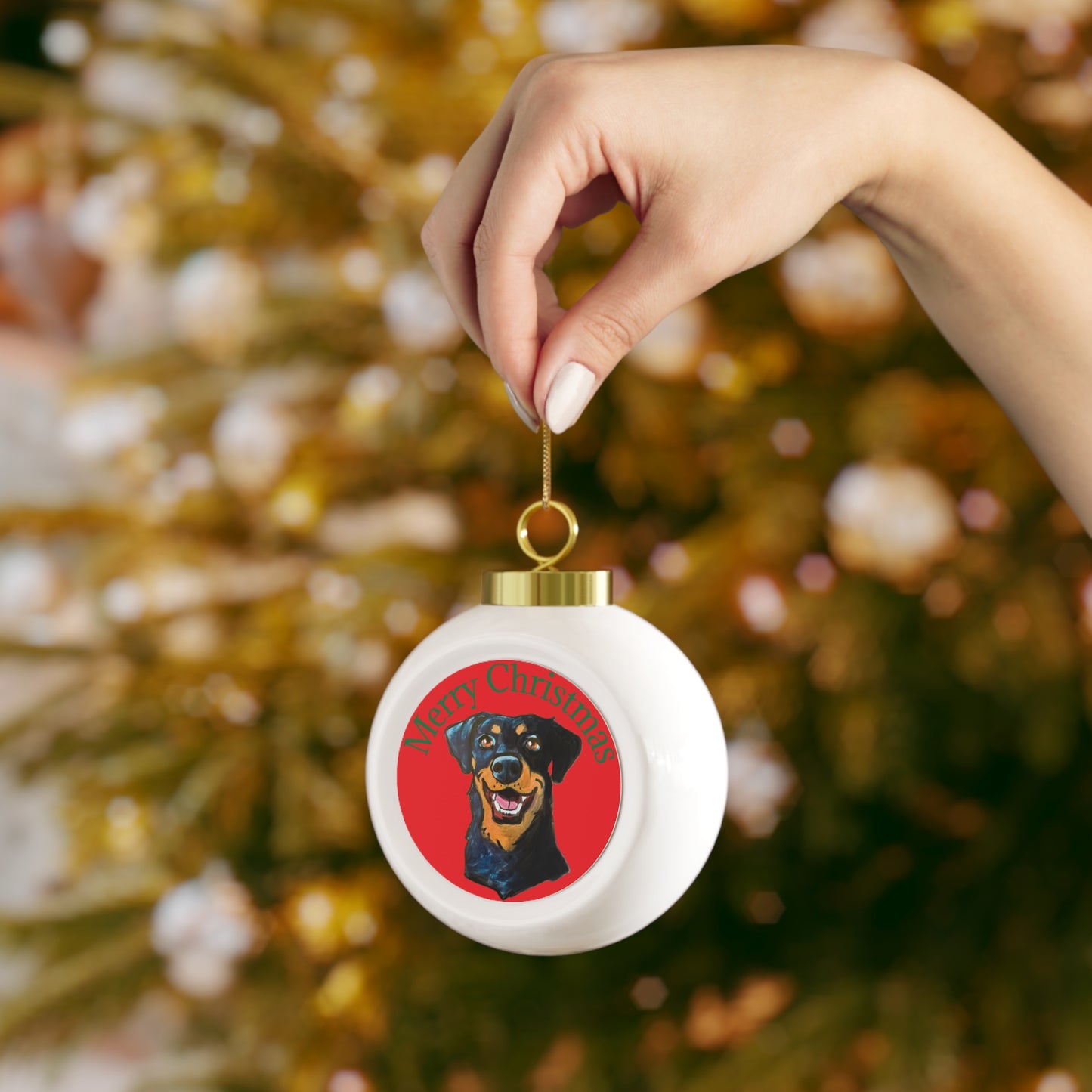 Custom Design Pet Caricatue Portrait Ornament