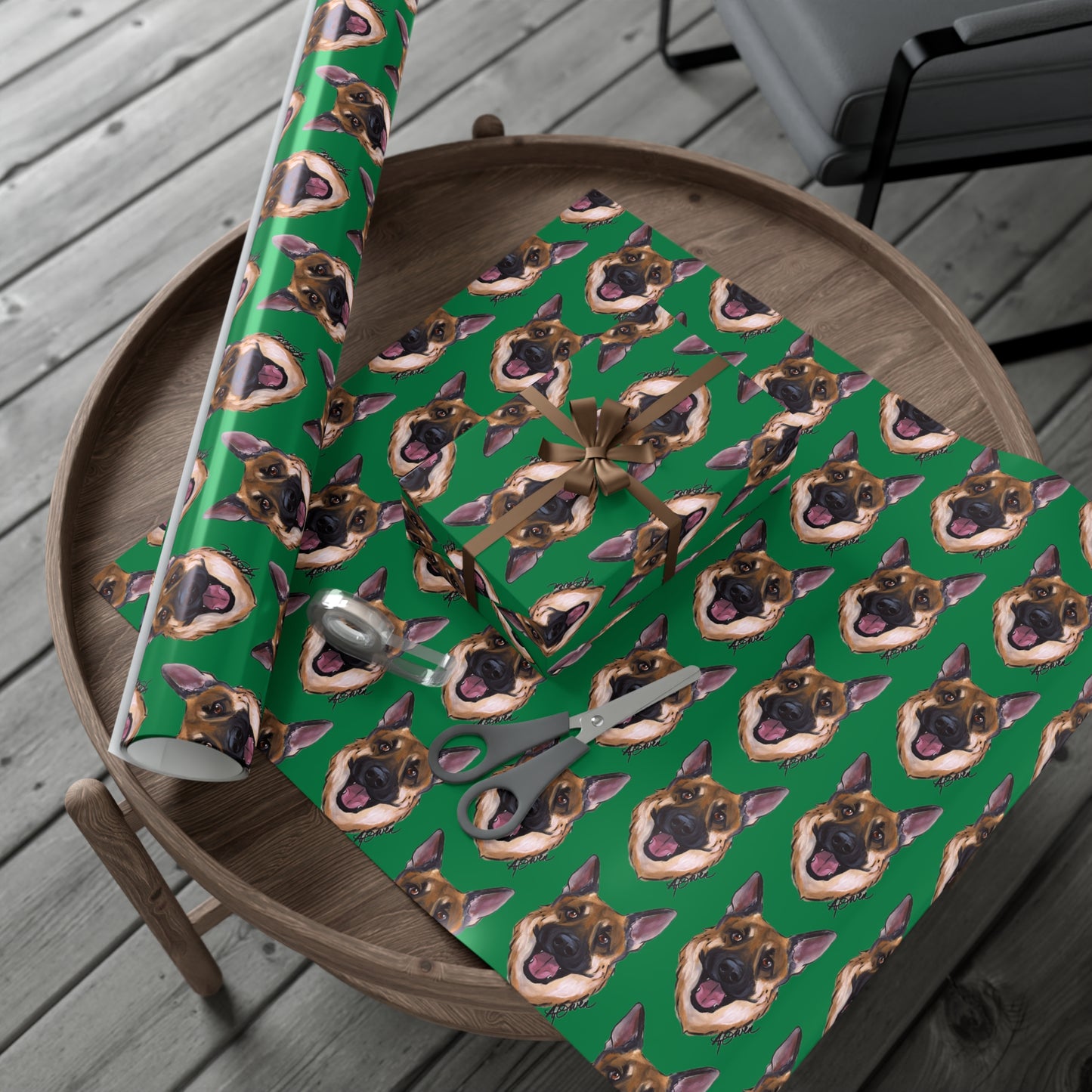 Copy of Playful Dog-Themed Gift Wrap Paper | Perfect for Pet Lovers, Birthday Parties, Celebrations, and More!