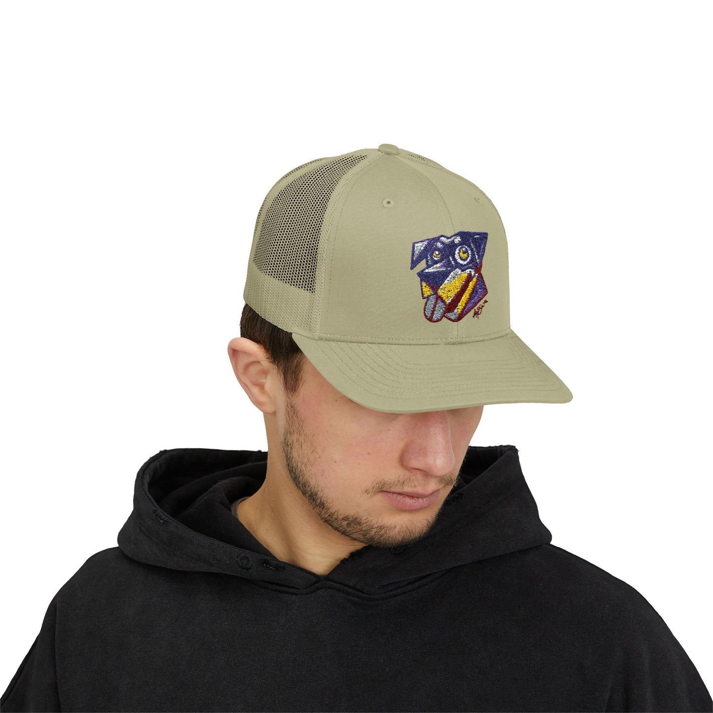 Dog Lover Snapback Trucker Cap | Adjustable Hat for Pet Enthusiasts | Outdoor, Casual Wear, Gift for Dog Owners