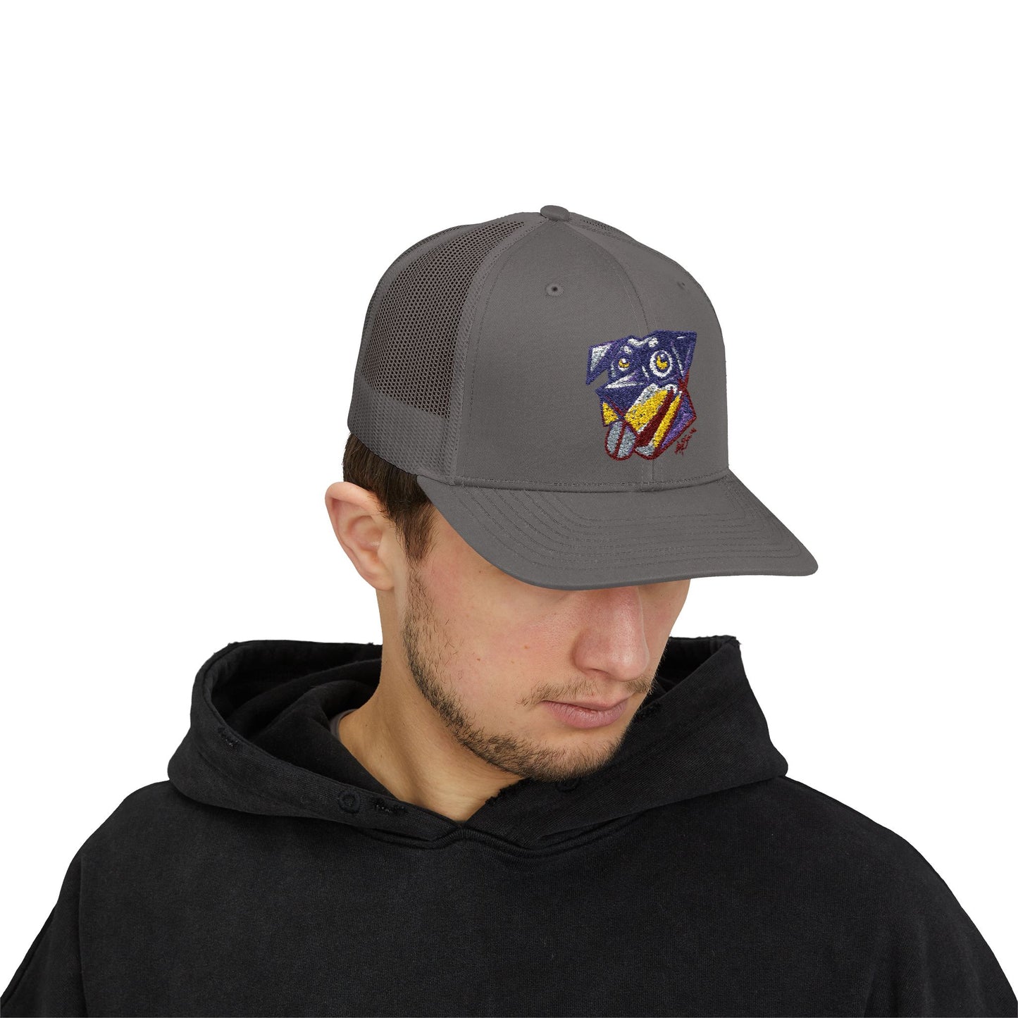 Dog Lover Snapback Trucker Cap | Adjustable Hat for Pet Enthusiasts | Outdoor, Casual Wear, Gift for Dog Owners