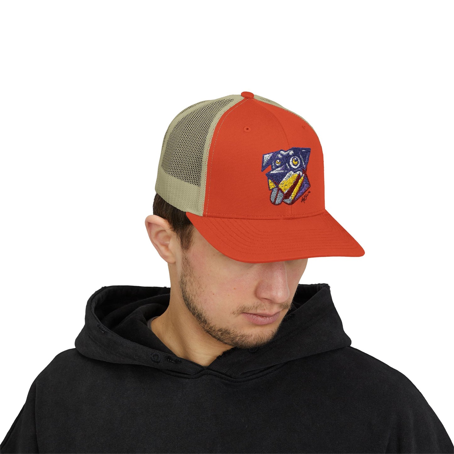 Dog Lover Snapback Trucker Cap | Adjustable Hat for Pet Enthusiasts | Outdoor, Casual Wear, Gift for Dog Owners