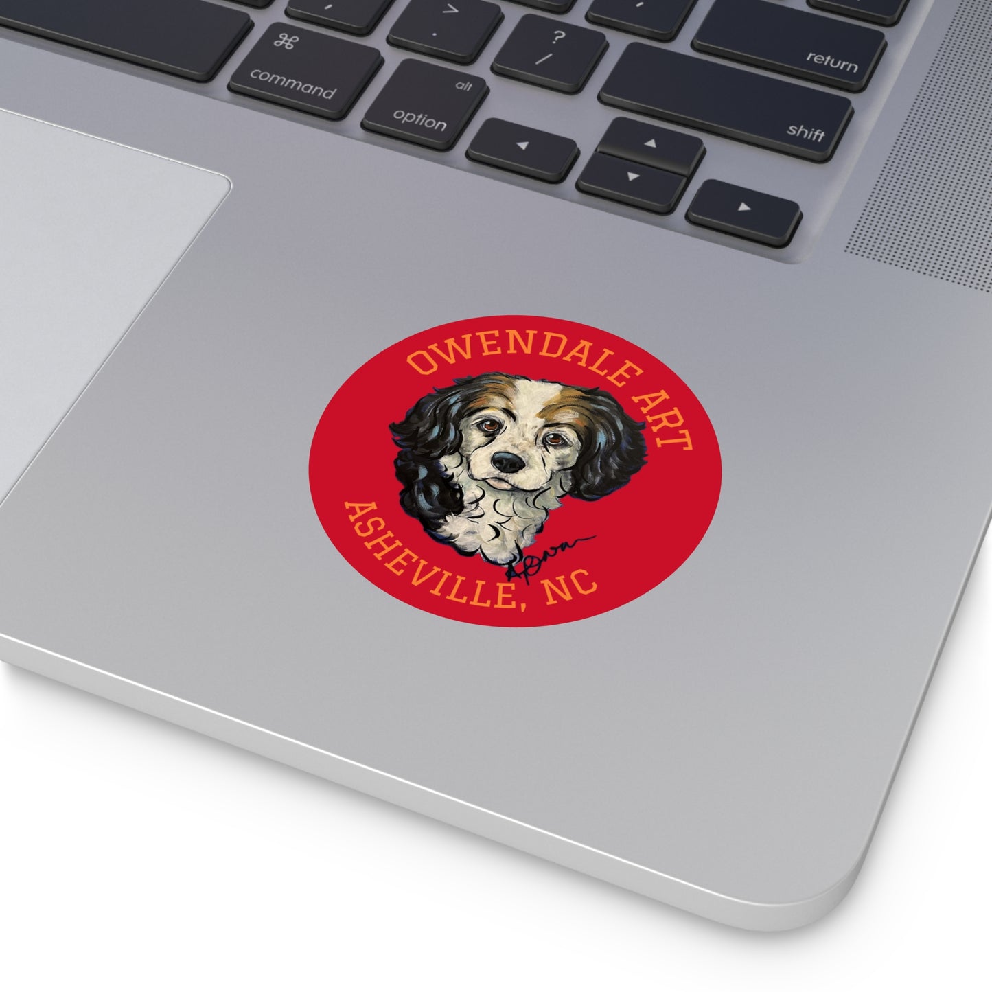 Owendale Art | Asheville, NC Logo - 4" Vinyl Sticker