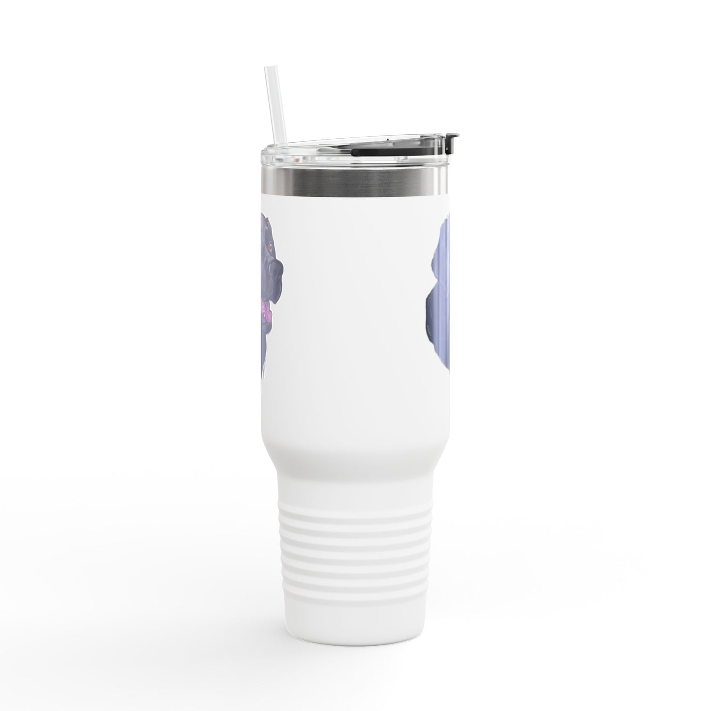 Personalized Dog Lover's Insulated Travel Mug, 40oz - Perfect for Coffee, Tea, Gifts for Pet Owners, Dog Lovers