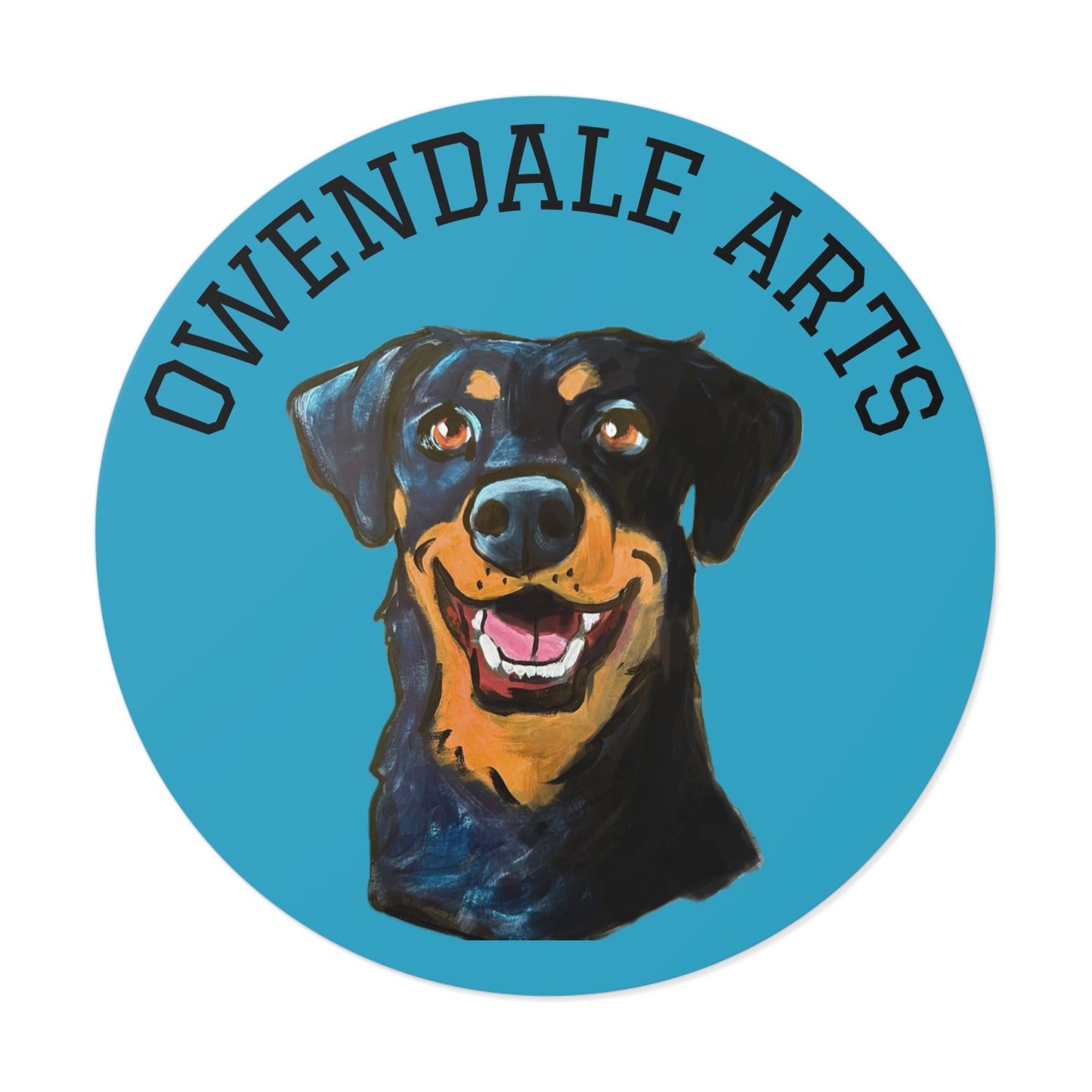 Copy of Copy of Custom Design Pet Caricature Portrait Stickers