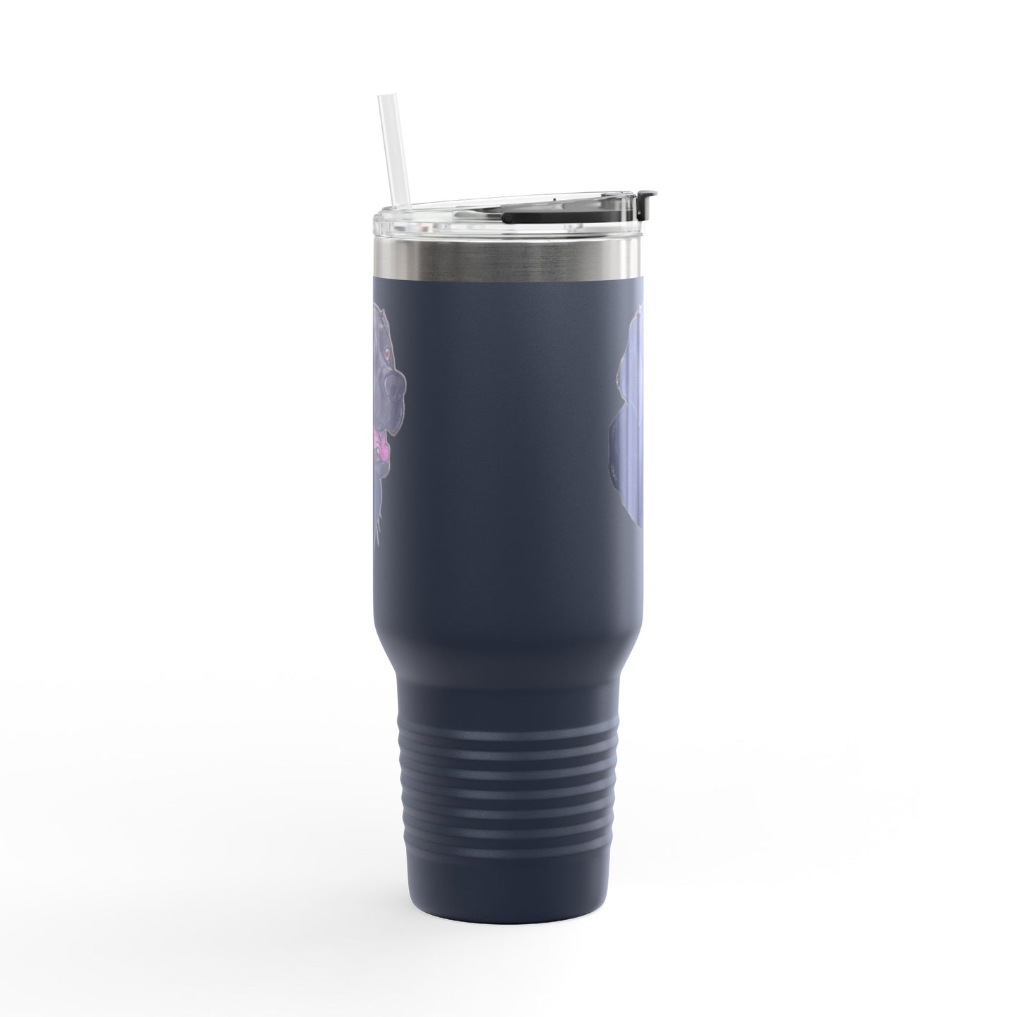 Personalized Dog Lover's Insulated Travel Mug, 40oz - Perfect for Coffee, Tea, Gifts for Pet Owners, Dog Lovers