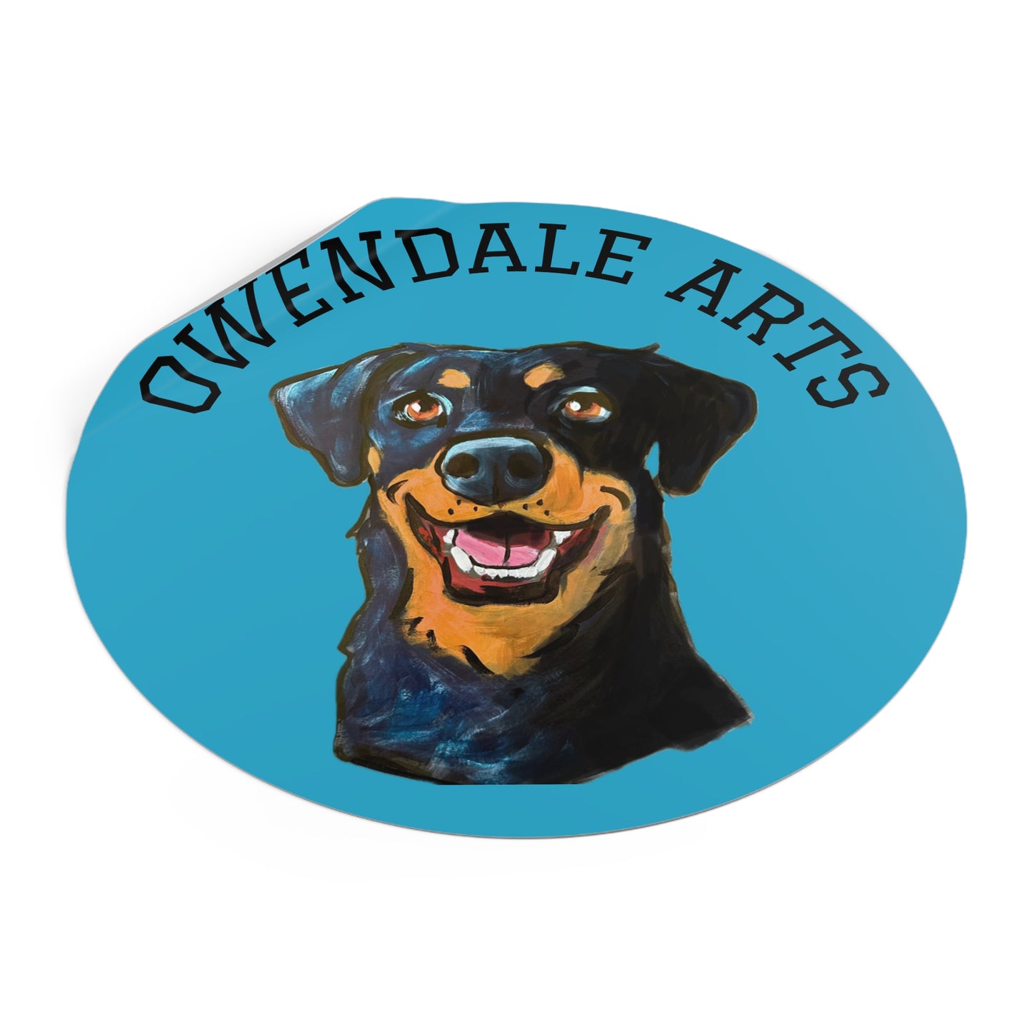 Copy of Copy of Custom Design Pet Caricature Portrait Stickers