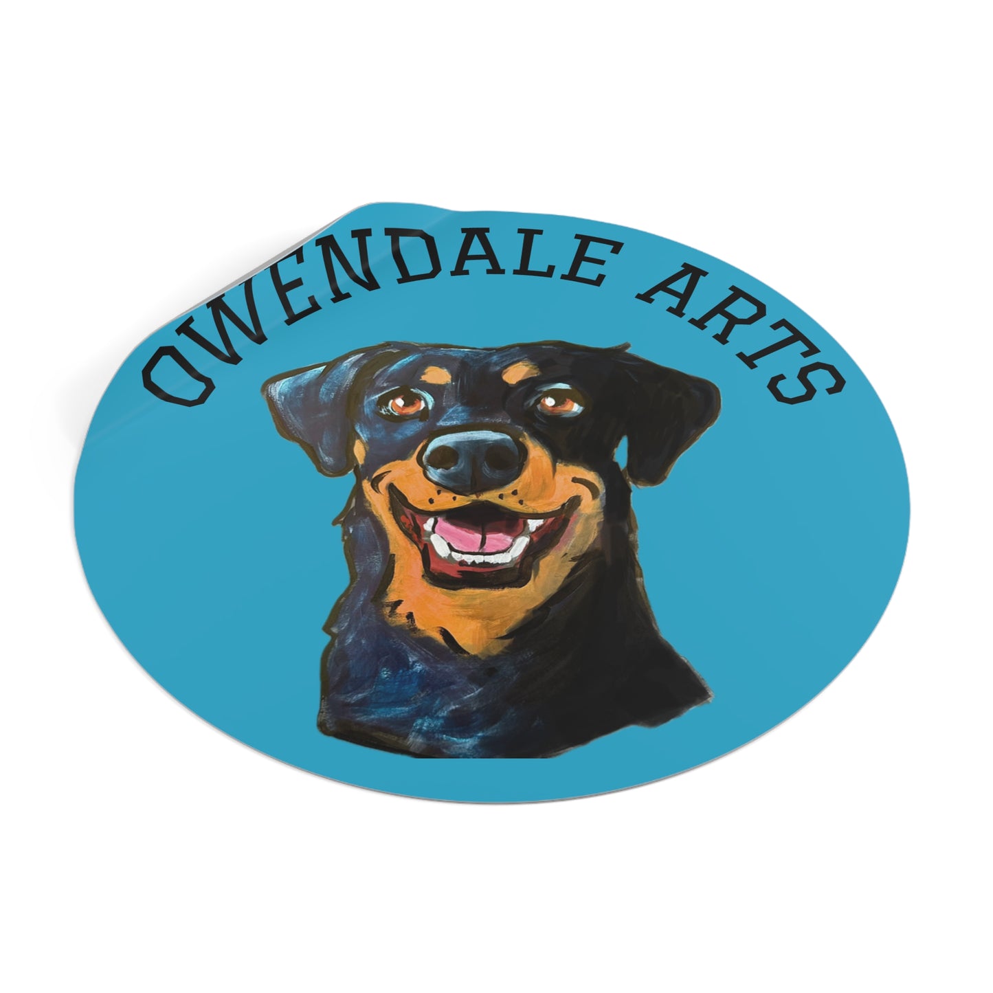 Copy of Copy of Custom Design Pet Caricature Portrait Stickers