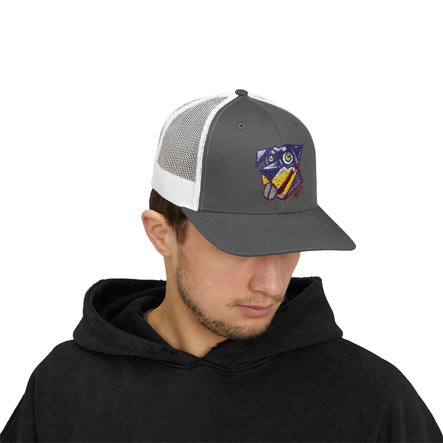 Dog Lover Snapback Trucker Cap | Adjustable Hat for Pet Enthusiasts | Outdoor, Casual Wear, Gift for Dog Owners