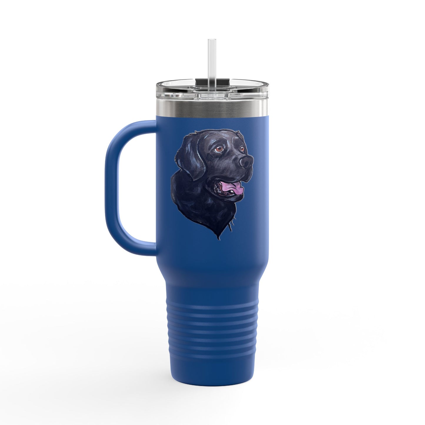 Personalized Dog Lover's Insulated Travel Mug, 40oz - Perfect for Coffee, Tea, Gifts for Pet Owners, Dog Lovers