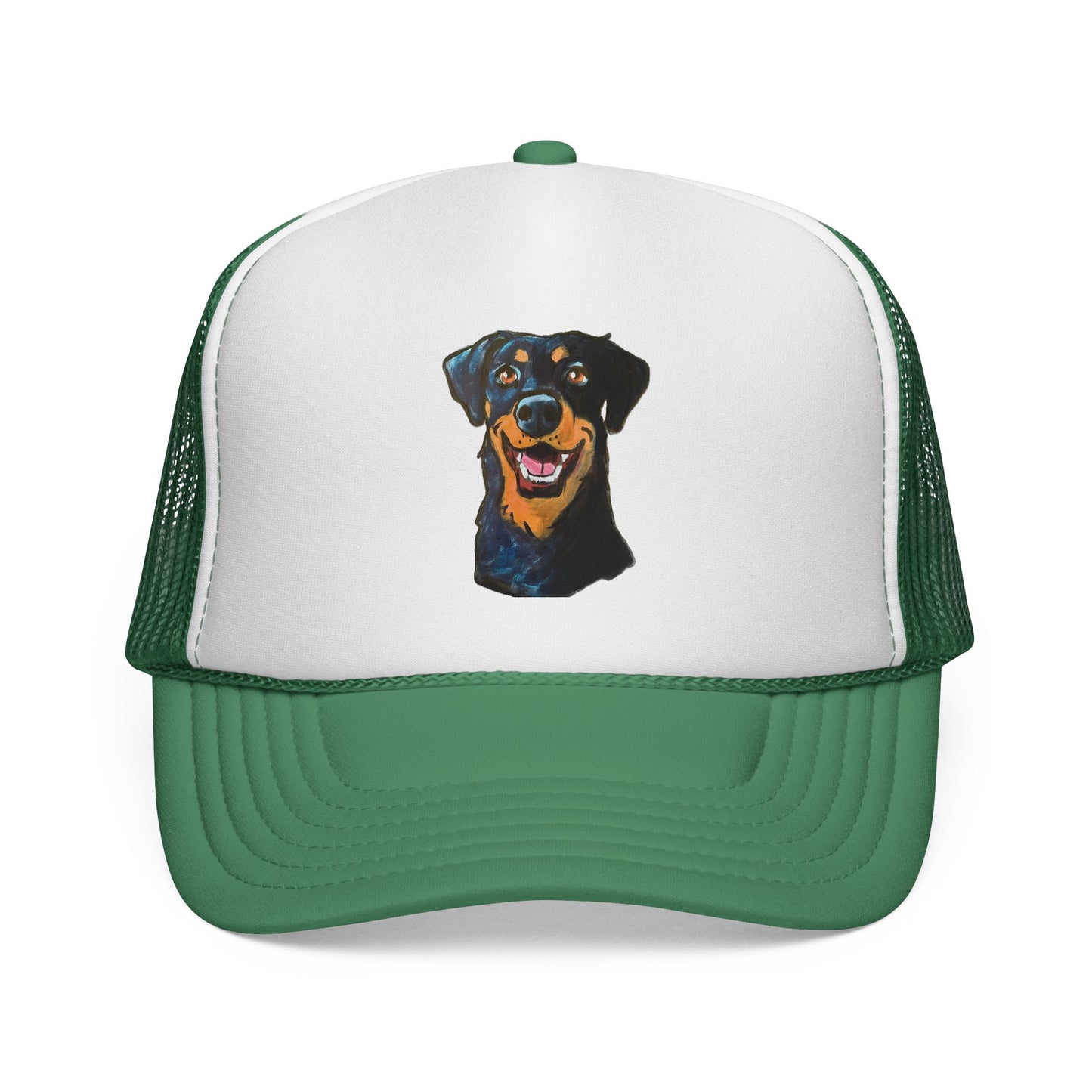 Custom Pet Caricature Portrait Trucker Hat