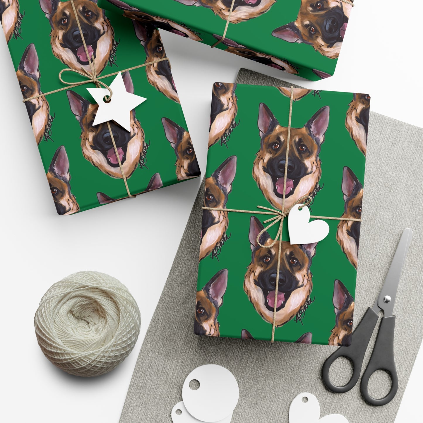 Copy of Playful Dog-Themed Gift Wrap Paper | Perfect for Pet Lovers, Birthday Parties, Celebrations, and More!