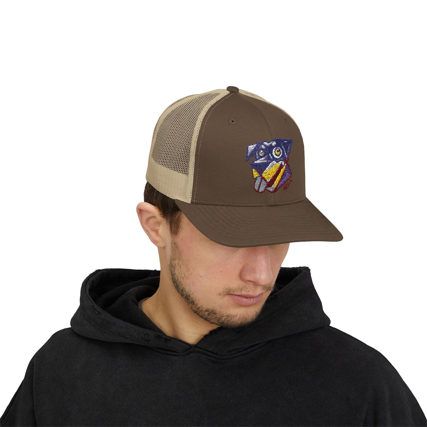 Dog Lover Snapback Trucker Cap | Adjustable Hat for Pet Enthusiasts | Outdoor, Casual Wear, Gift for Dog Owners