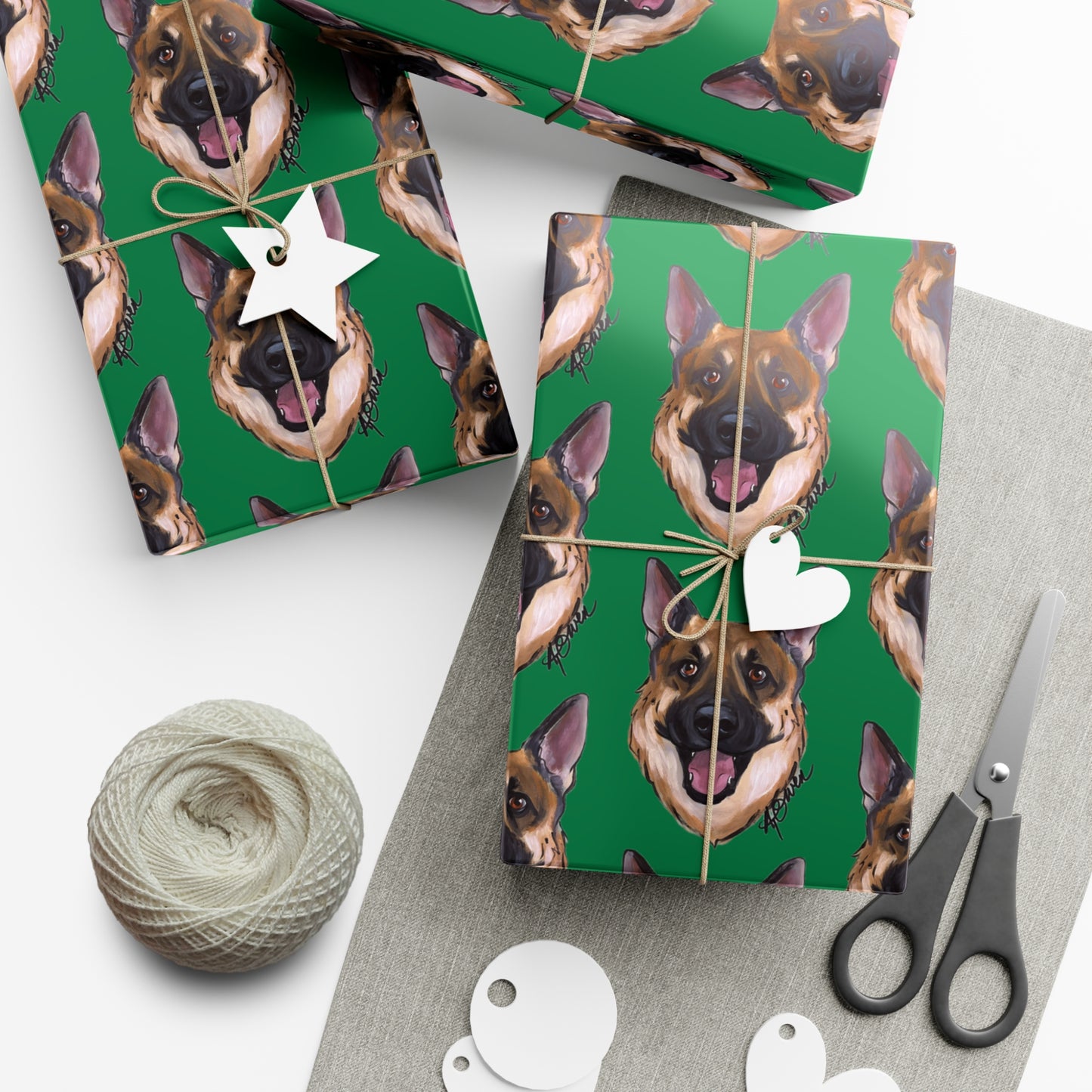 Copy of Playful Dog-Themed Gift Wrap Paper | Perfect for Pet Lovers, Birthday Parties, Celebrations, and More!