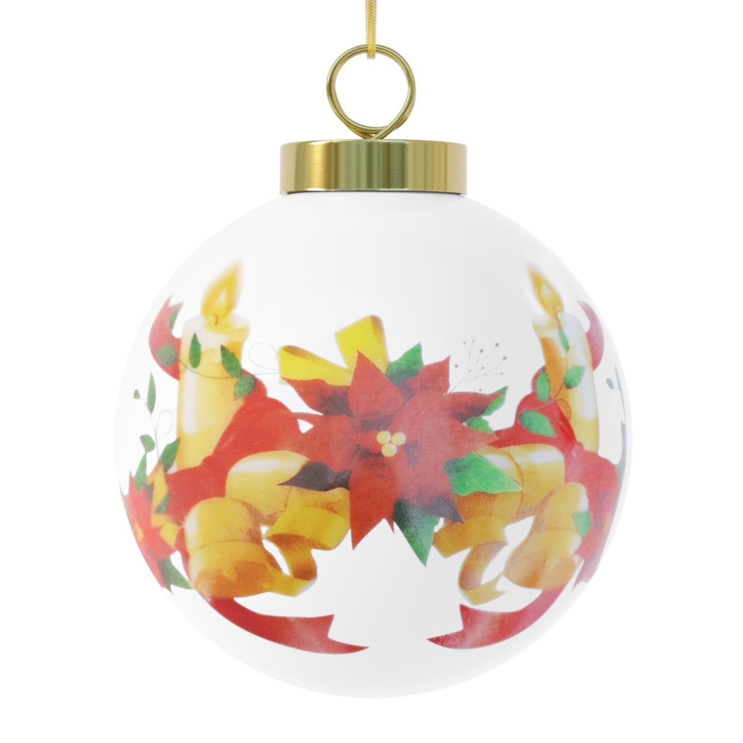 Custom Design Pet Caricature Christmas Ornament