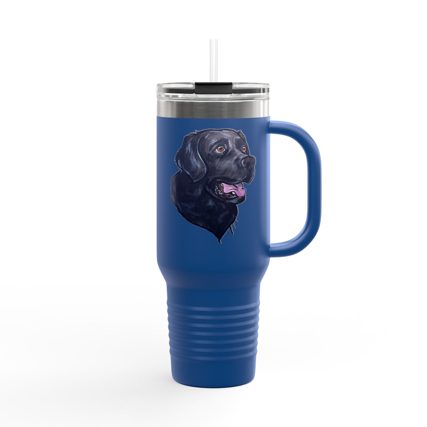 Personalized Dog Lover's Insulated Travel Mug, 40oz - Perfect for Coffee, Tea, Gifts for Pet Owners, Dog Lovers