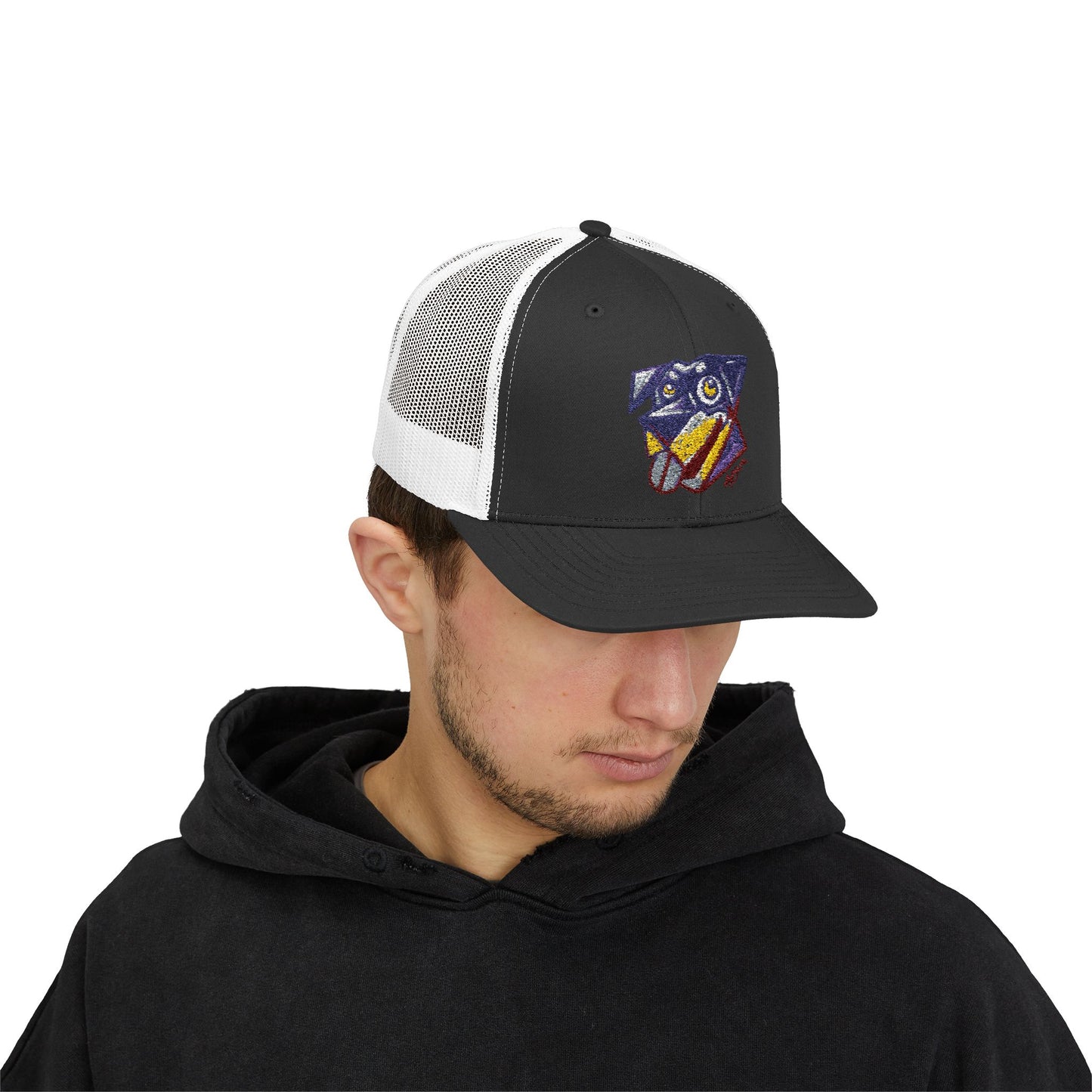 Dog Lover Snapback Trucker Cap | Adjustable Hat for Pet Enthusiasts | Outdoor, Casual Wear, Gift for Dog Owners