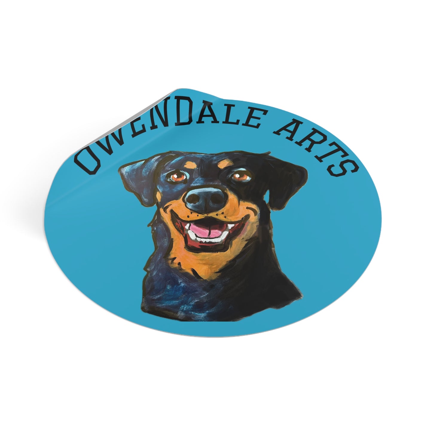 Copy of Copy of Custom Design Pet Caricature Portrait Stickers