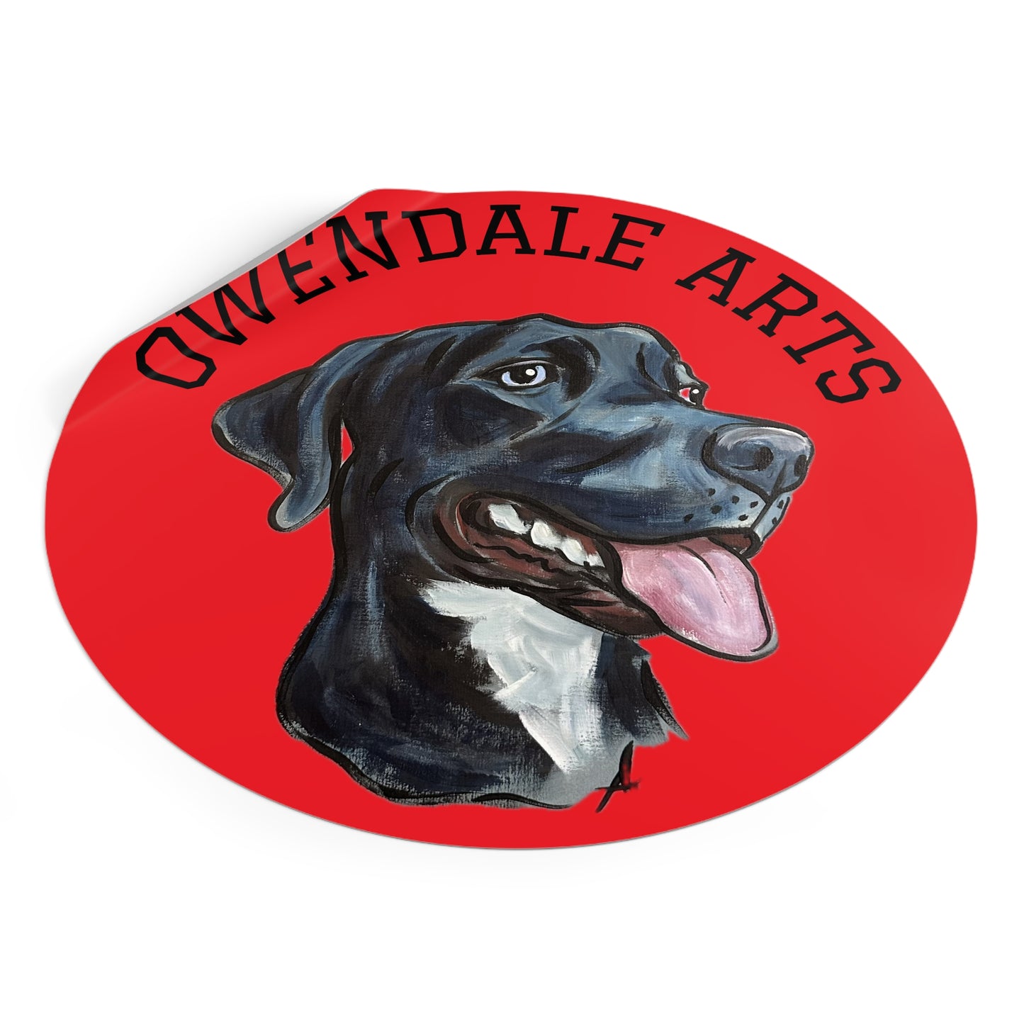 Copy of Copy of Copy of Custom Design Pet Caricature Portrait Stickers