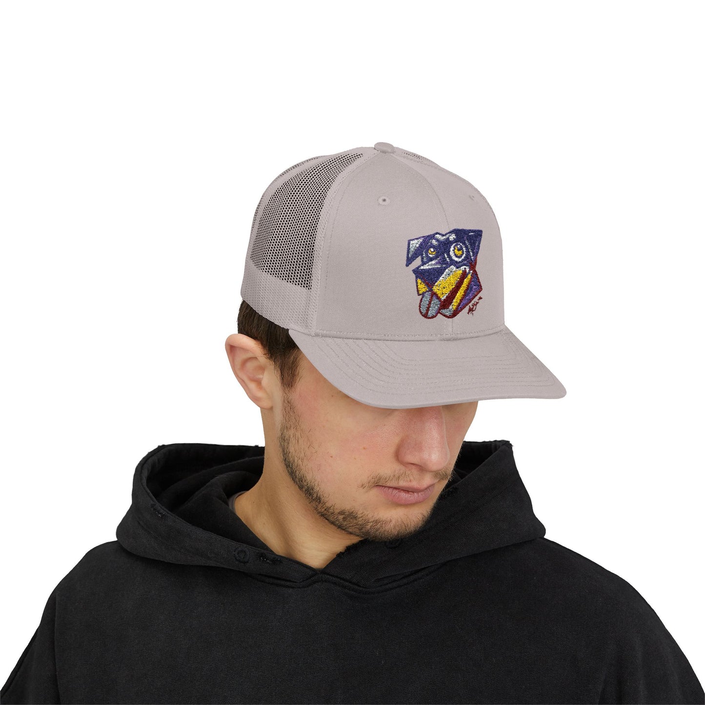 Dog Lover Snapback Trucker Cap | Adjustable Hat for Pet Enthusiasts | Outdoor, Casual Wear, Gift for Dog Owners