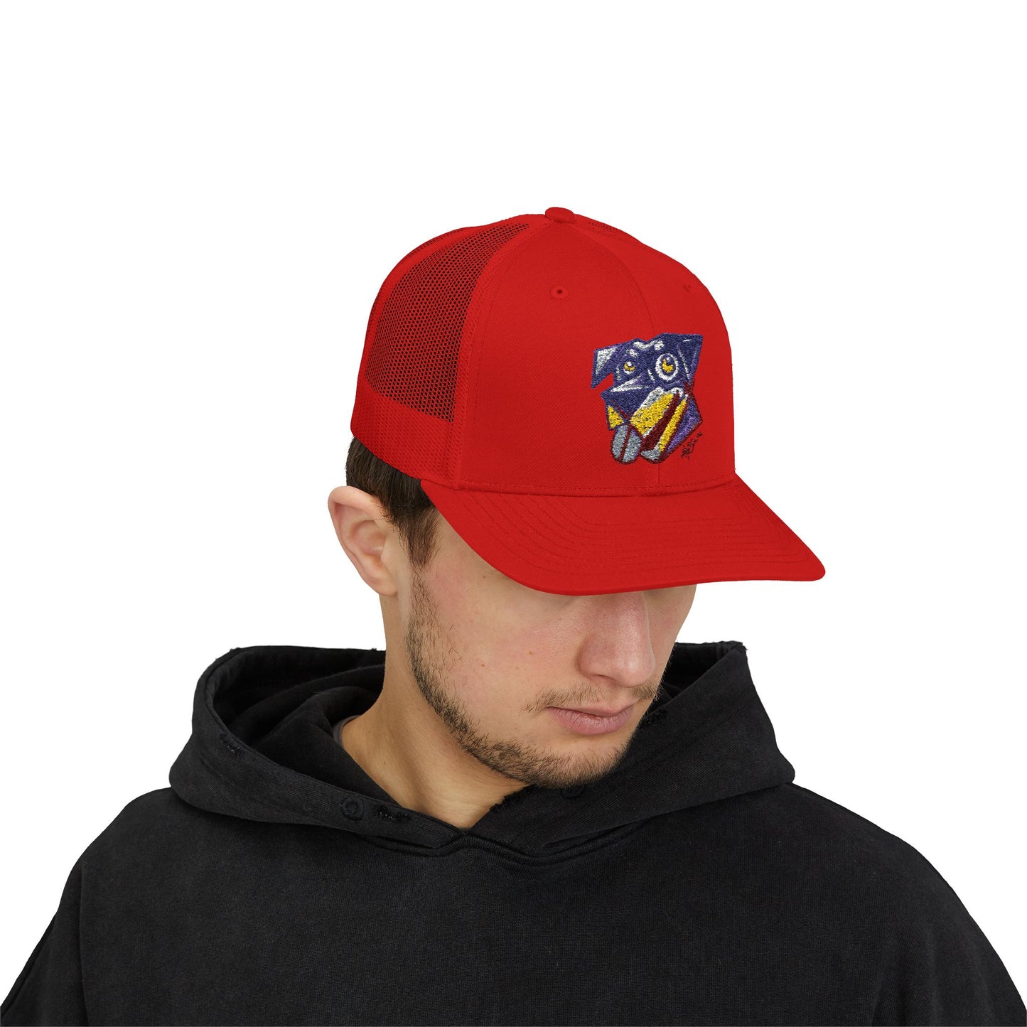 Dog Lover Snapback Trucker Cap | Adjustable Hat for Pet Enthusiasts | Outdoor, Casual Wear, Gift for Dog Owners