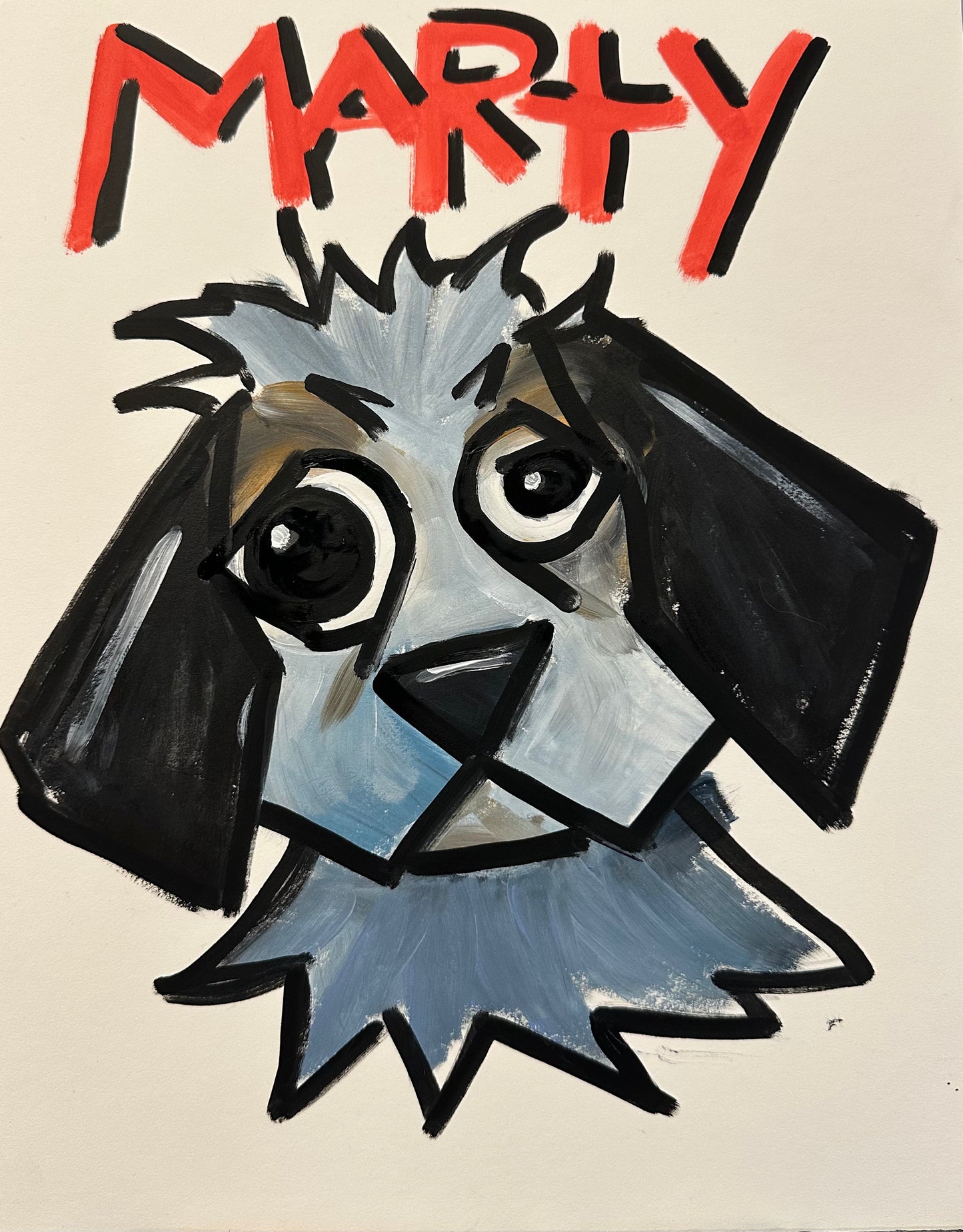 Abstract Style Caricature Portrait