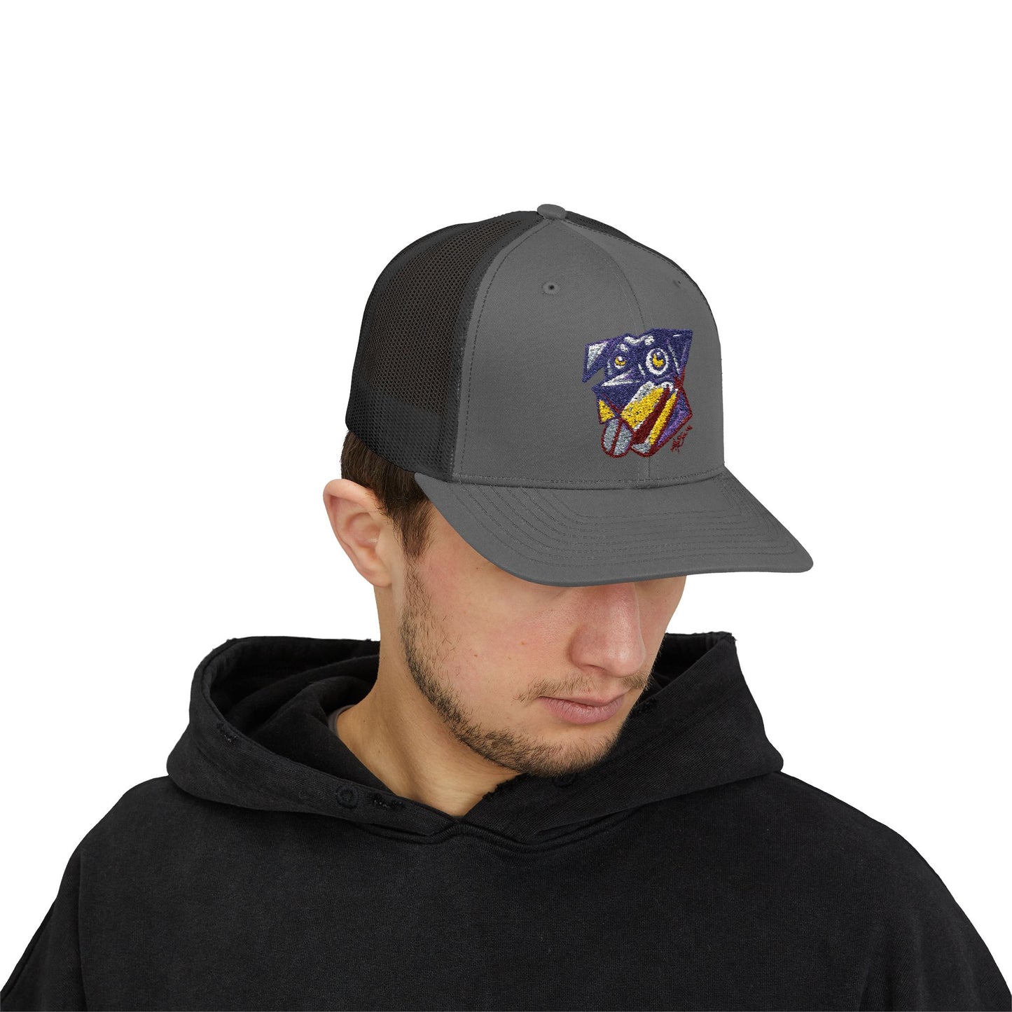 Dog Lover Snapback Trucker Cap | Adjustable Hat for Pet Enthusiasts | Outdoor, Casual Wear, Gift for Dog Owners