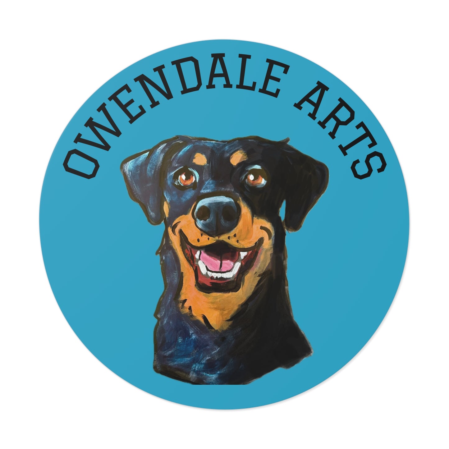 Copy of Copy of Custom Design Pet Caricature Portrait Stickers