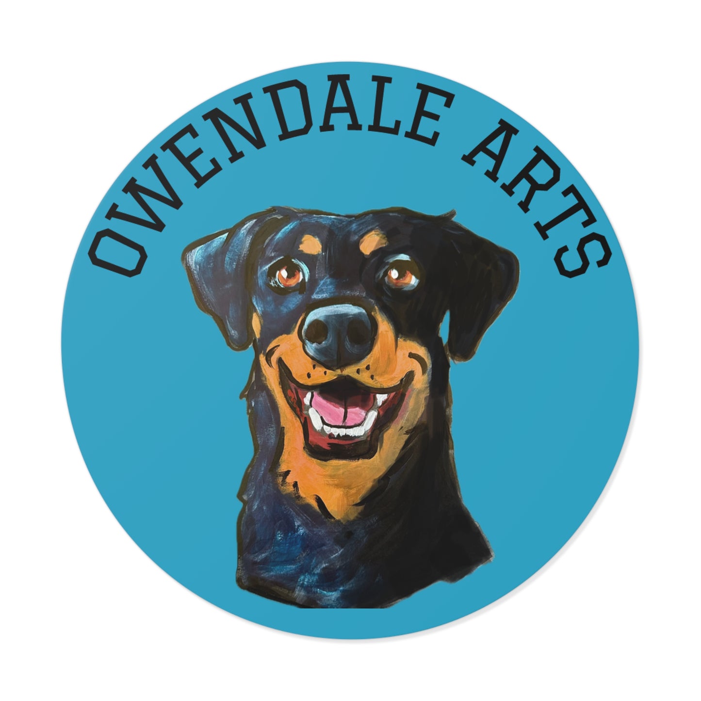 Copy of Copy of Custom Design Pet Caricature Portrait Stickers