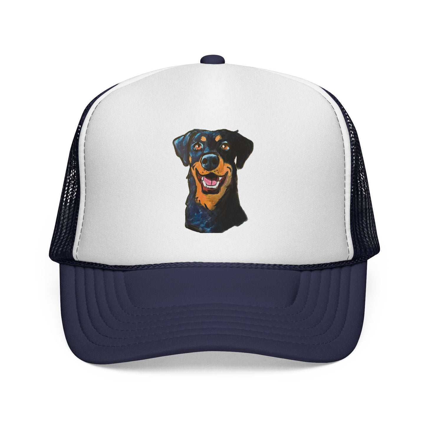 Custom Pet Caricature Portrait Trucker Hat