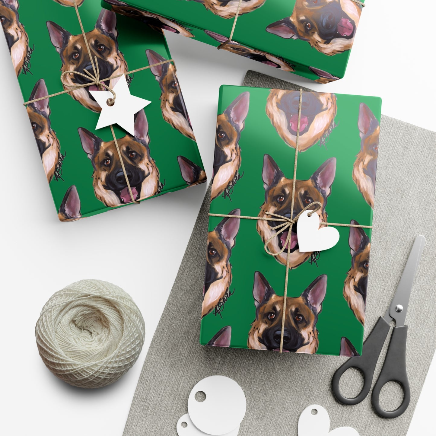 Copy of Playful Dog-Themed Gift Wrap Paper | Perfect for Pet Lovers, Birthday Parties, Celebrations, and More!