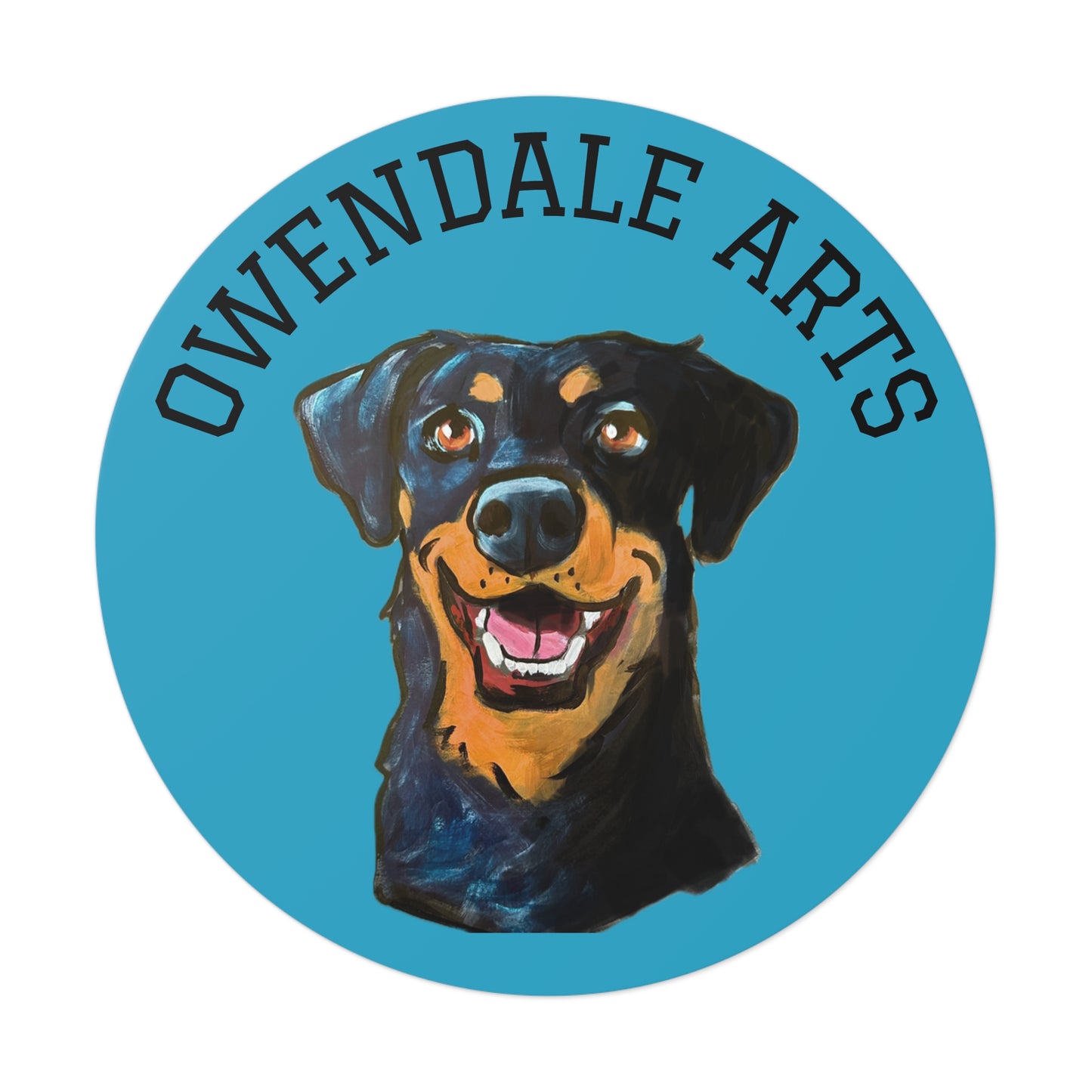 Copy of Copy of Custom Design Pet Caricature Portrait Stickers