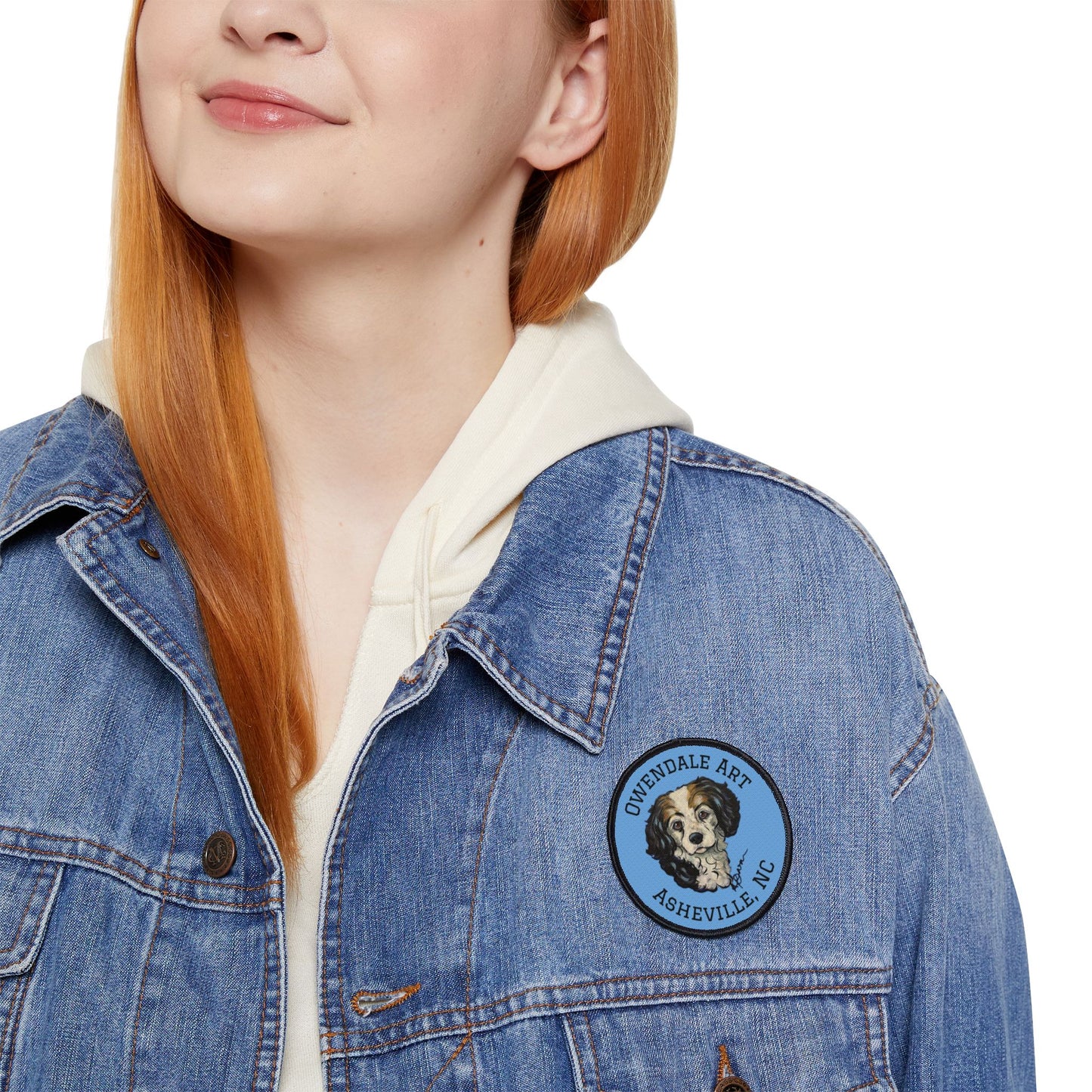 Custom Pet Iron-On Patches, Cute Dog Apparel, Handmade Fabric Patches, Pet Lover Gifts, Unique Denim Accessories