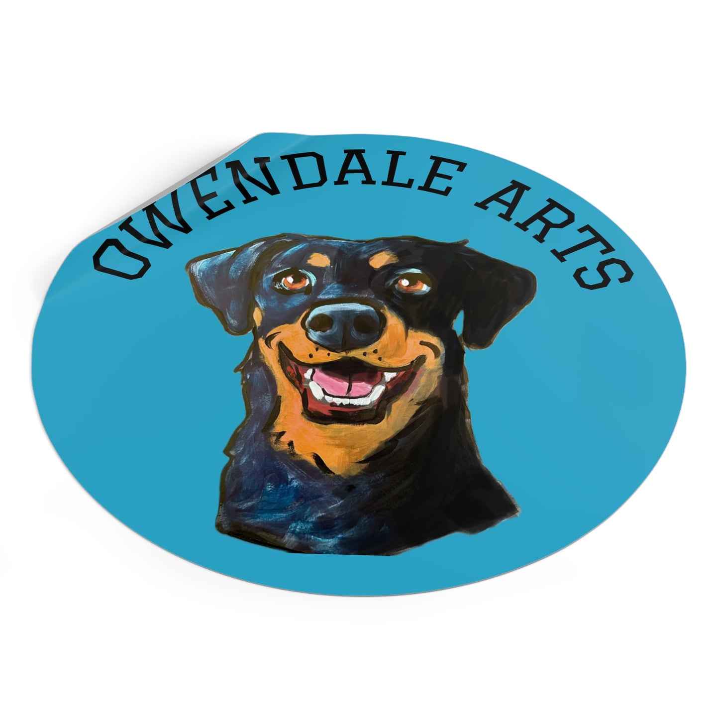 Copy of Copy of Custom Design Pet Caricature Portrait Stickers
