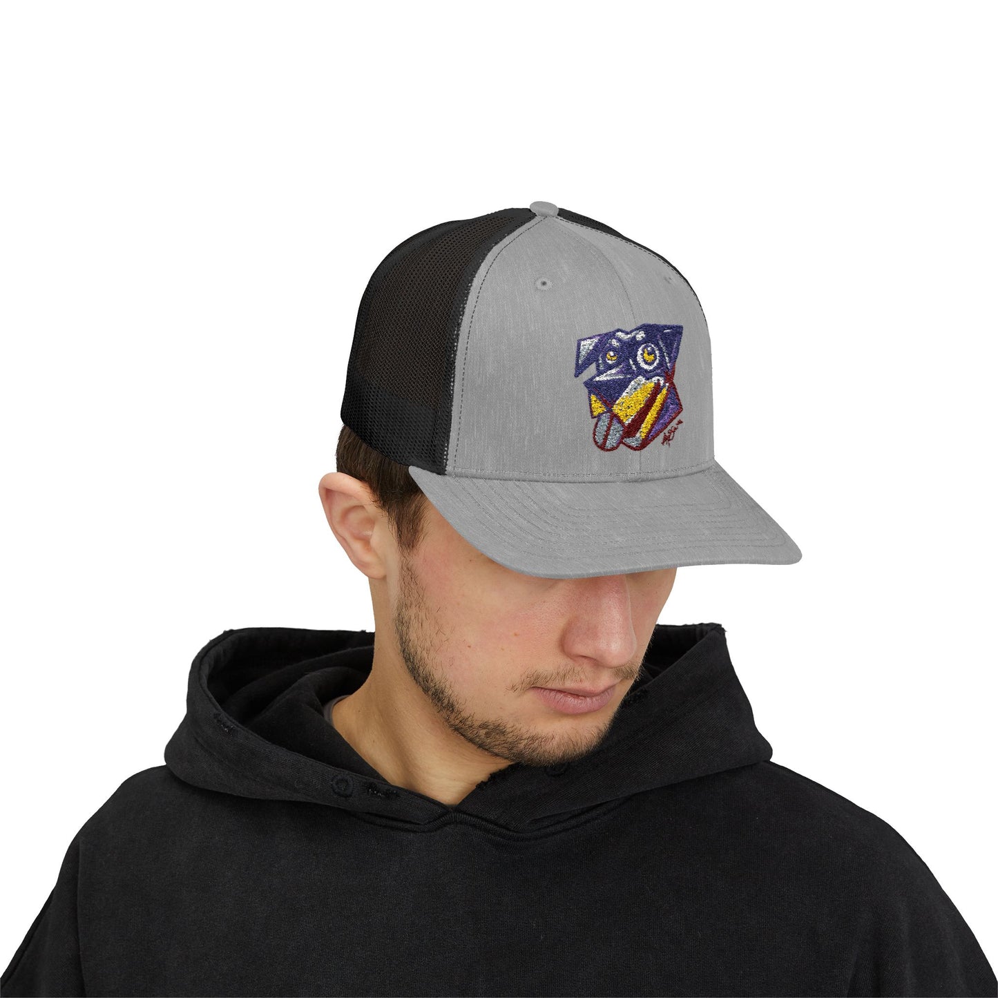 Dog Lover Snapback Trucker Cap | Adjustable Hat for Pet Enthusiasts | Outdoor, Casual Wear, Gift for Dog Owners