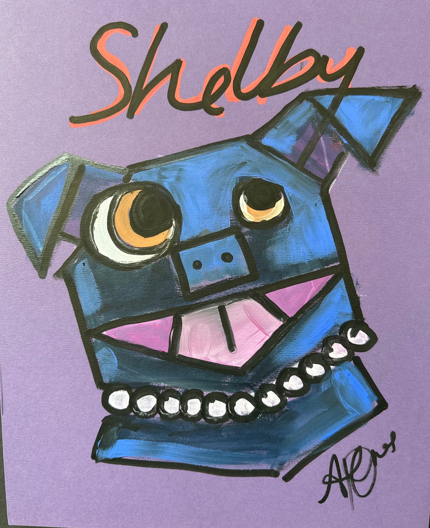 Abstract Style Caricature Portrait