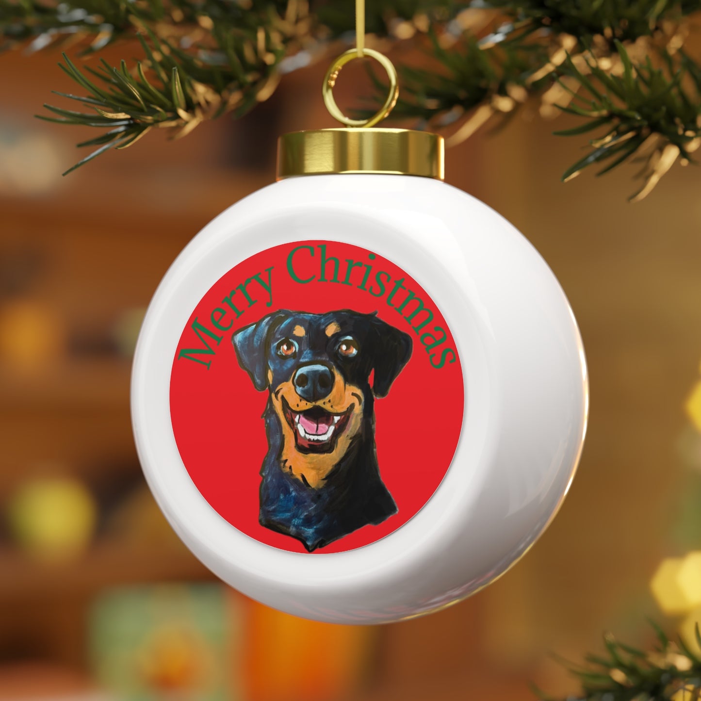 Custom Design Pet Caricatue Portrait Ornament