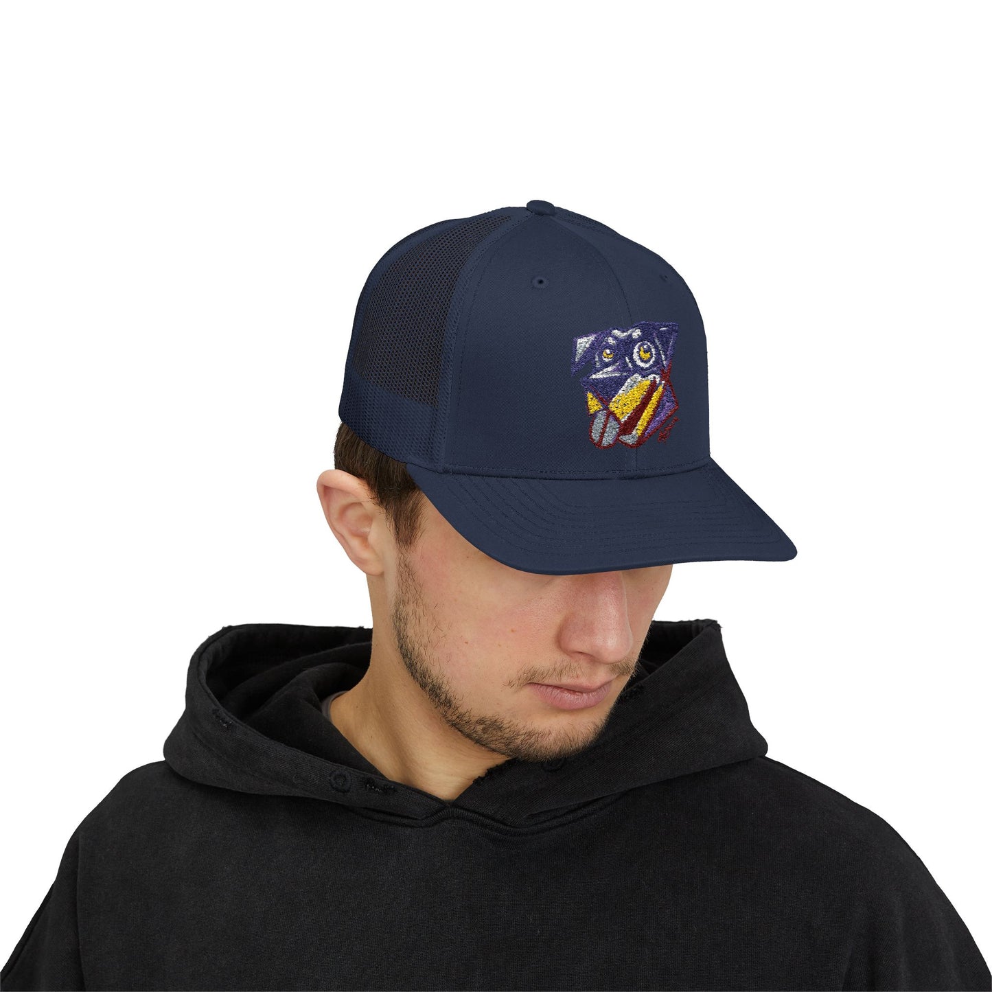 Dog Lover Snapback Trucker Cap | Adjustable Hat for Pet Enthusiasts | Outdoor, Casual Wear, Gift for Dog Owners