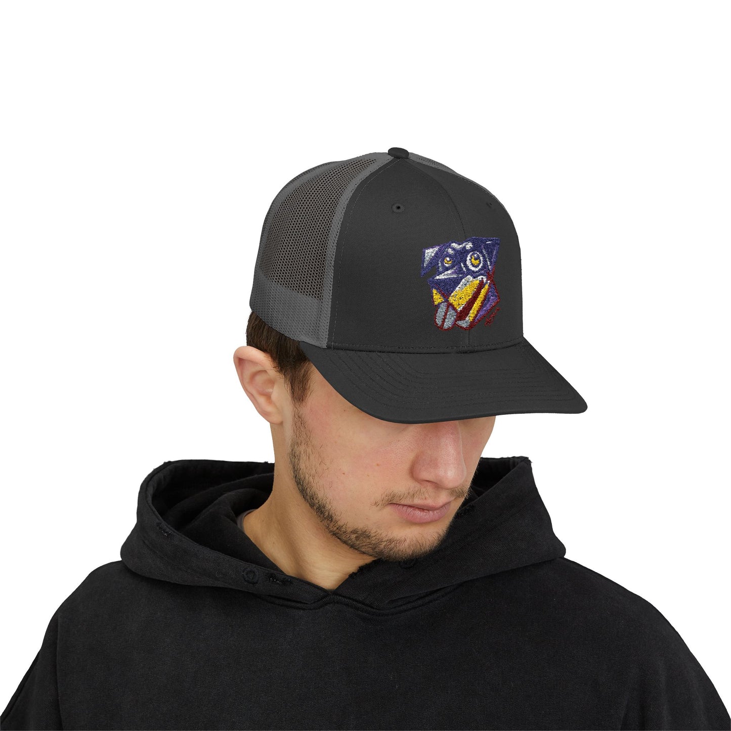 Dog Lover Snapback Trucker Cap | Adjustable Hat for Pet Enthusiasts | Outdoor, Casual Wear, Gift for Dog Owners