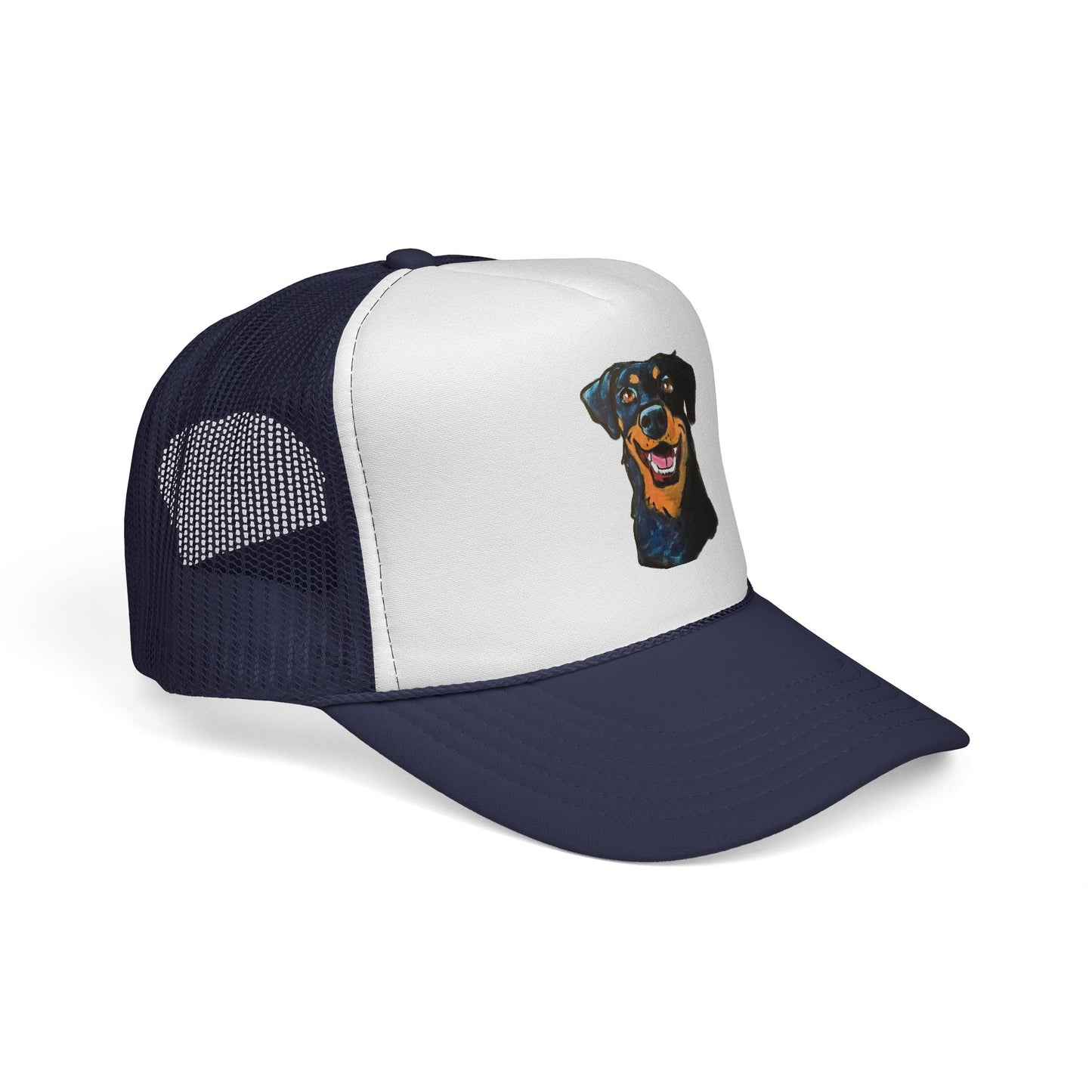Custom Pet Caricature Portrait Trucker Hat