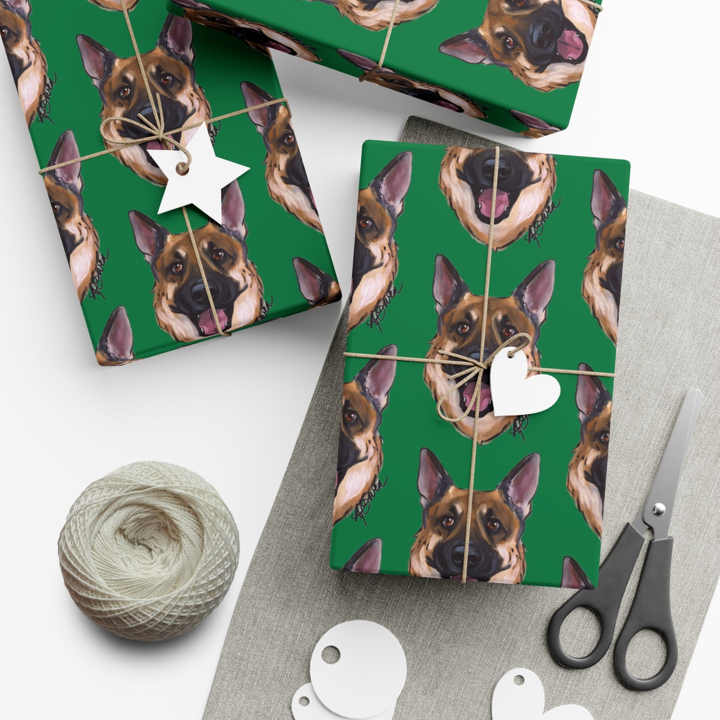 Copy of Playful Dog-Themed Gift Wrap Paper | Perfect for Pet Lovers, Birthday Parties, Celebrations, and More!