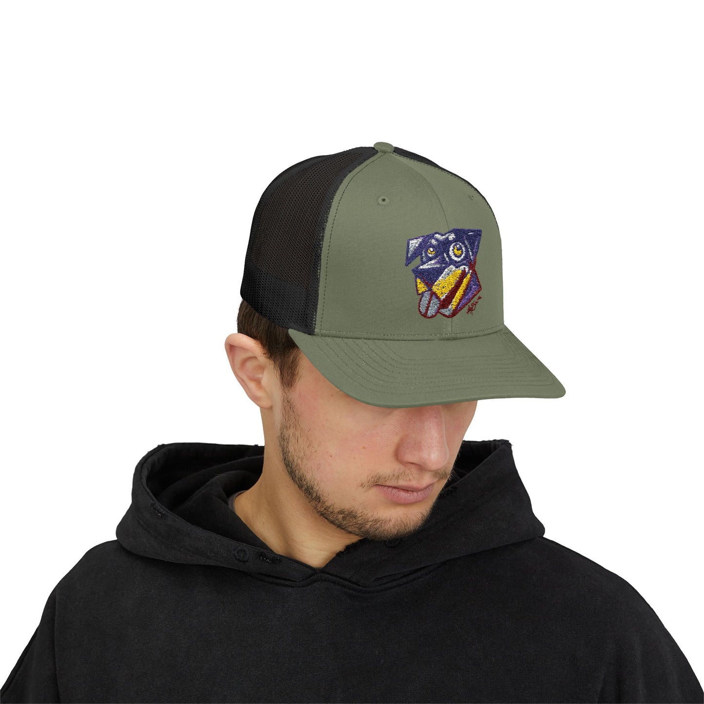 Dog Lover Snapback Trucker Cap | Adjustable Hat for Pet Enthusiasts | Outdoor, Casual Wear, Gift for Dog Owners