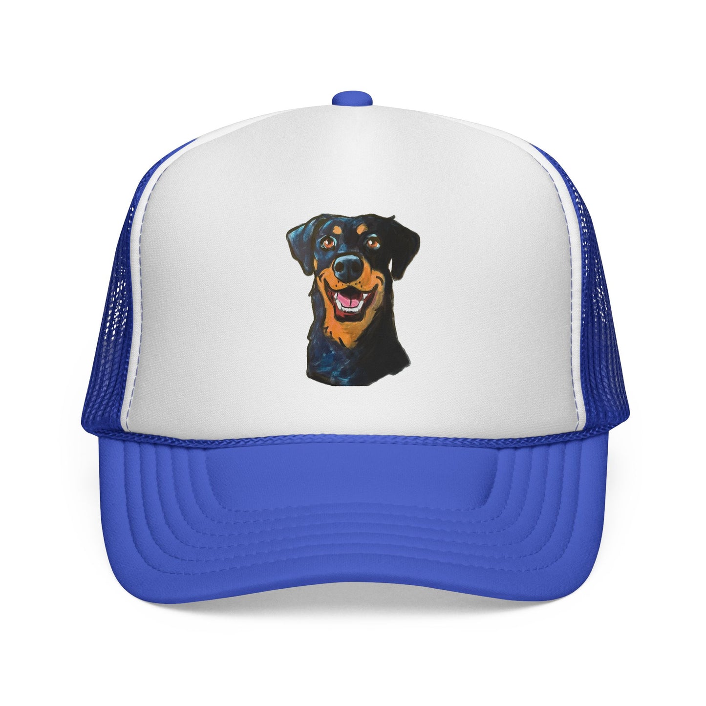 Custom Pet Caricature Portrait Trucker Hat