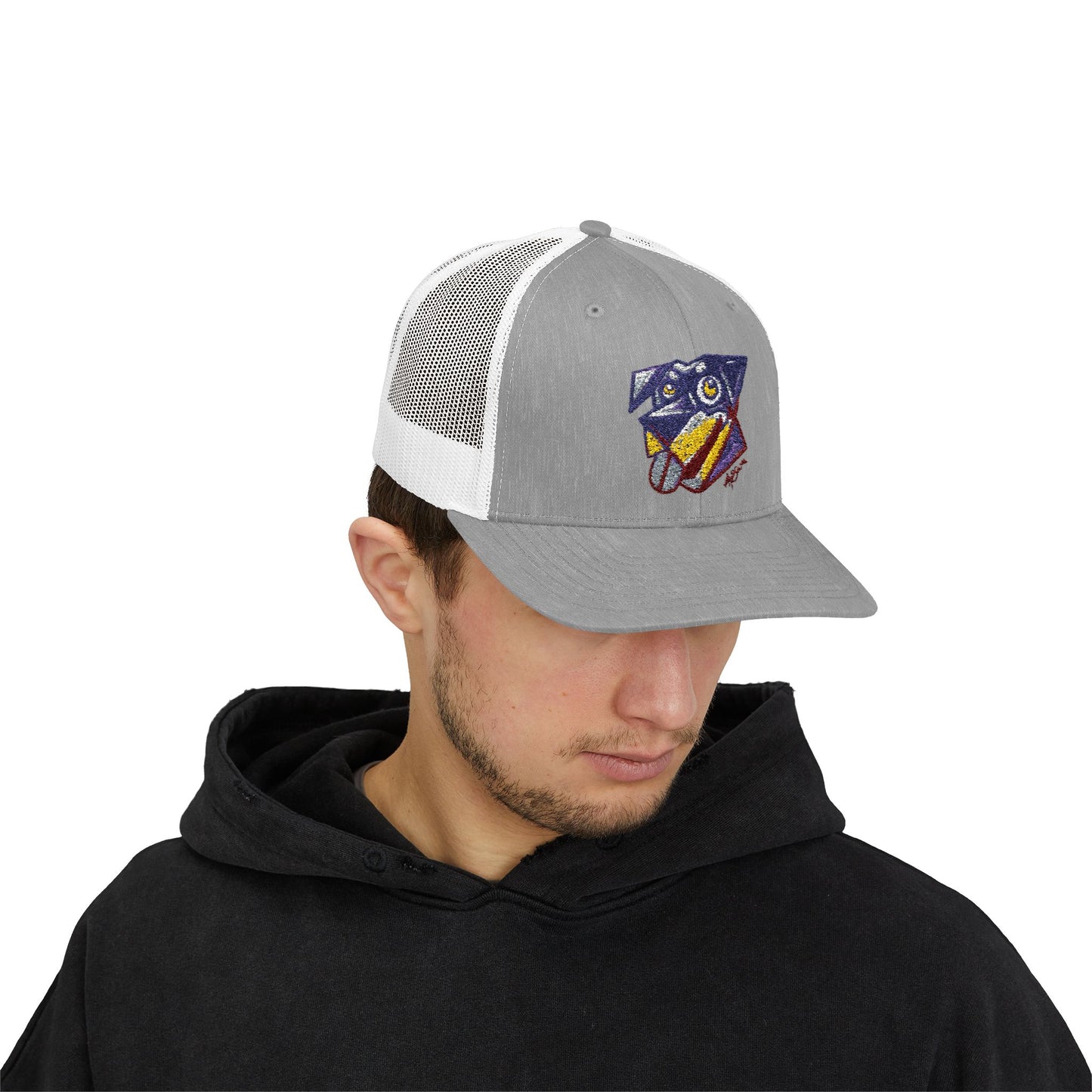 Dog Lover Snapback Trucker Cap | Adjustable Hat for Pet Enthusiasts | Outdoor, Casual Wear, Gift for Dog Owners