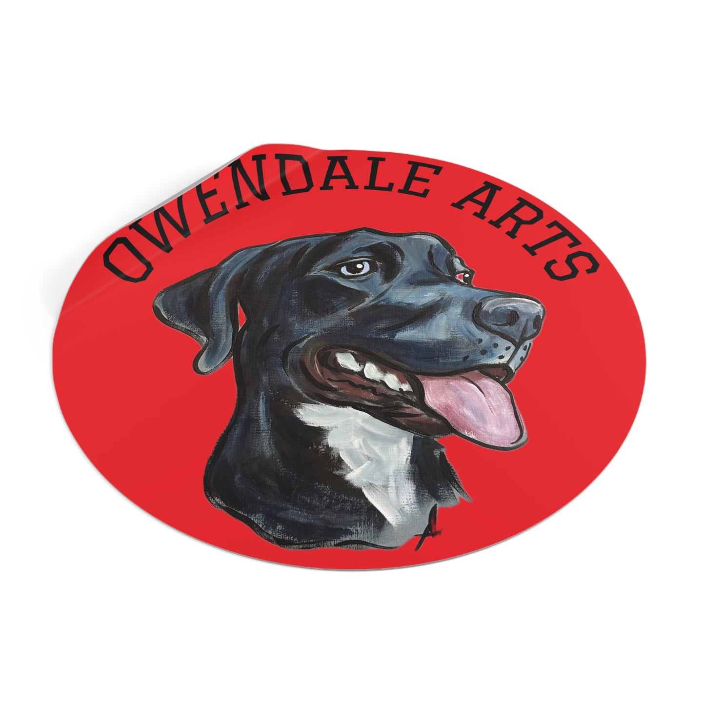 Copy of Copy of Copy of Custom Design Pet Caricature Portrait Stickers