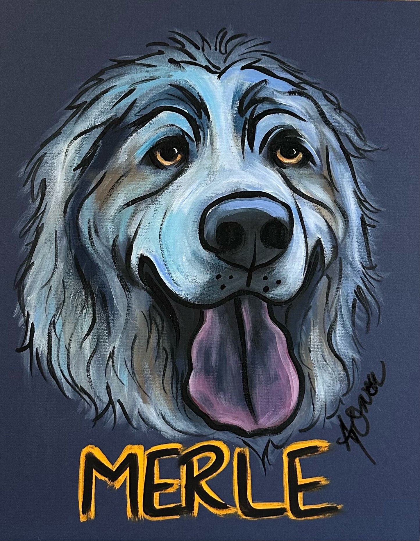Owendale Art Syle Caricature Portrait