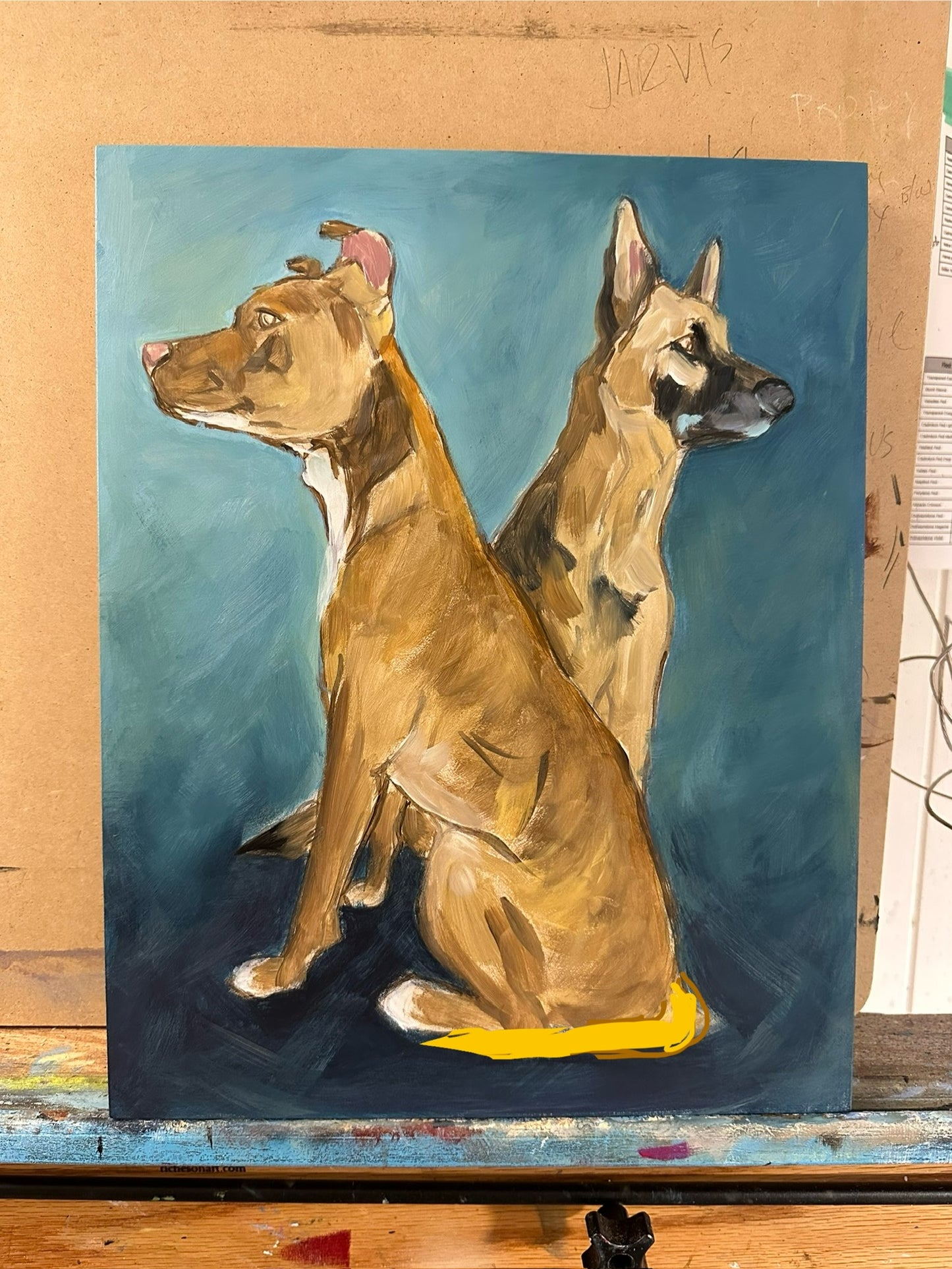 Custom Portraits on Gesso Board