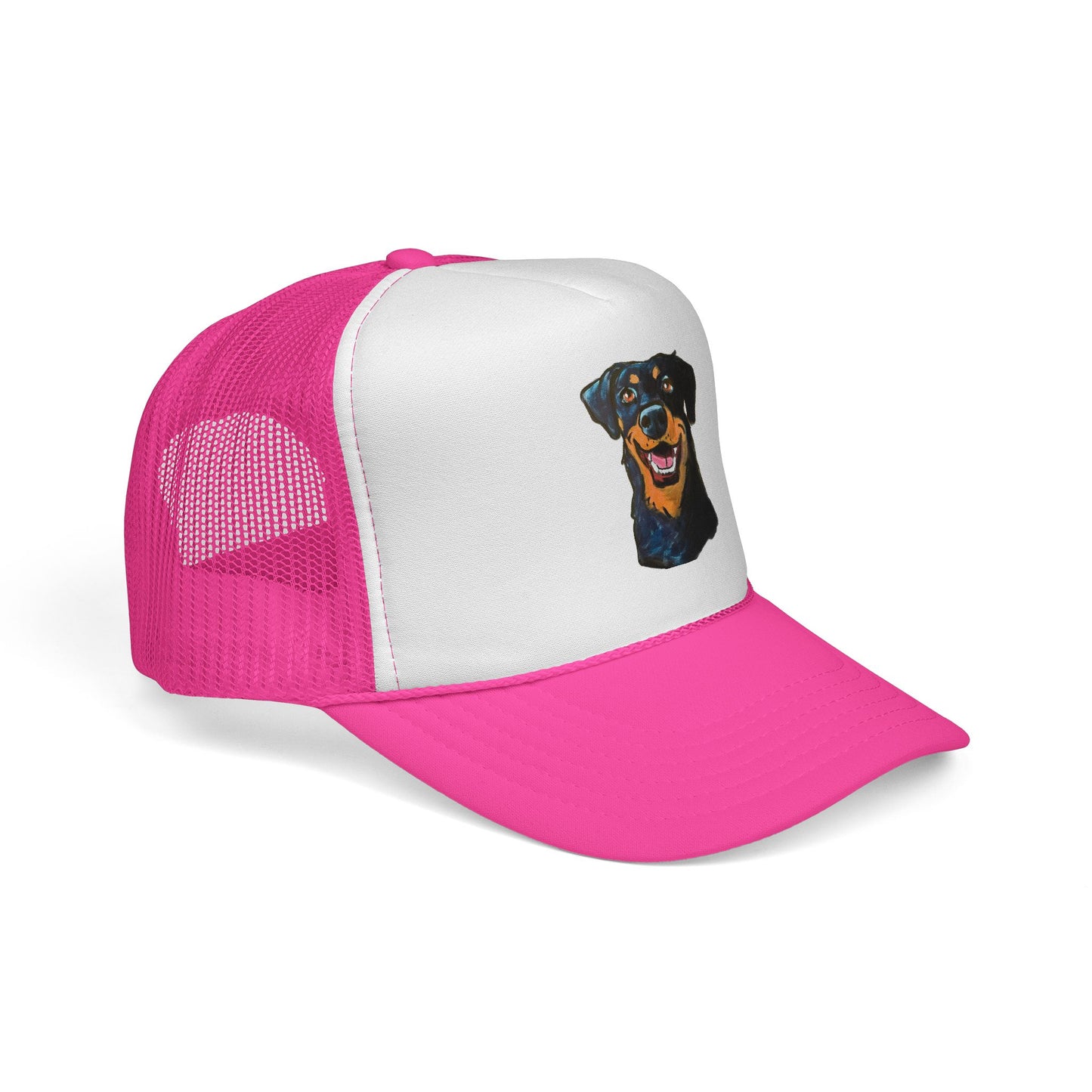 Custom Pet Caricature Portrait Trucker Hat