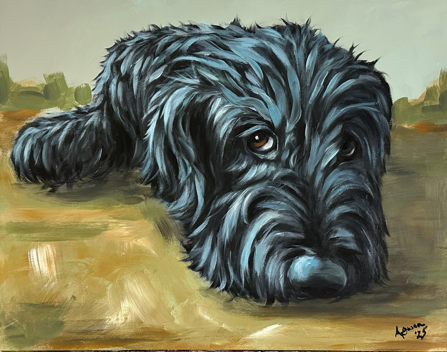 Custom Fine Art Pet Portraits