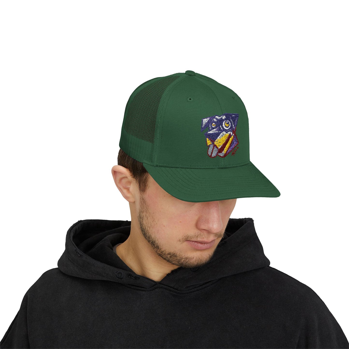 Dog Lover Snapback Trucker Cap | Adjustable Hat for Pet Enthusiasts | Outdoor, Casual Wear, Gift for Dog Owners